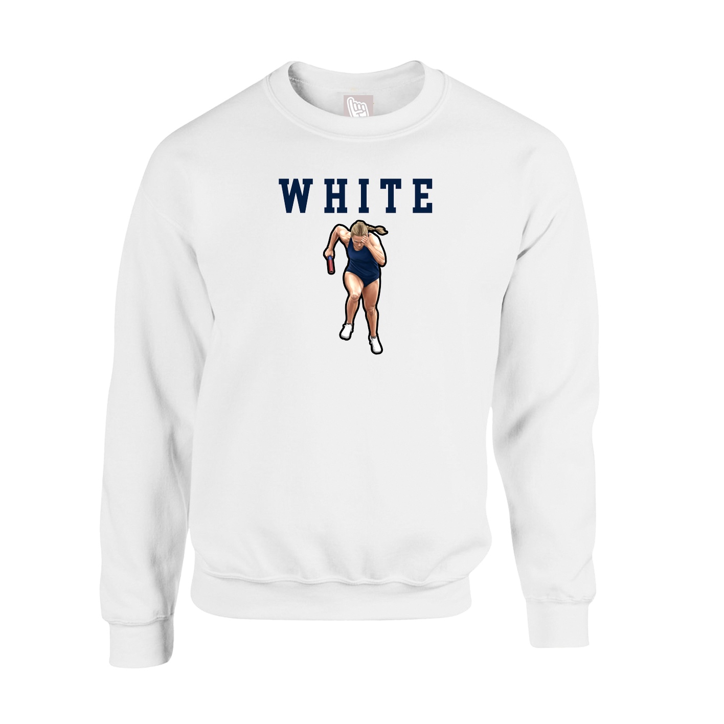 Fleece Crew — Shirsey in White