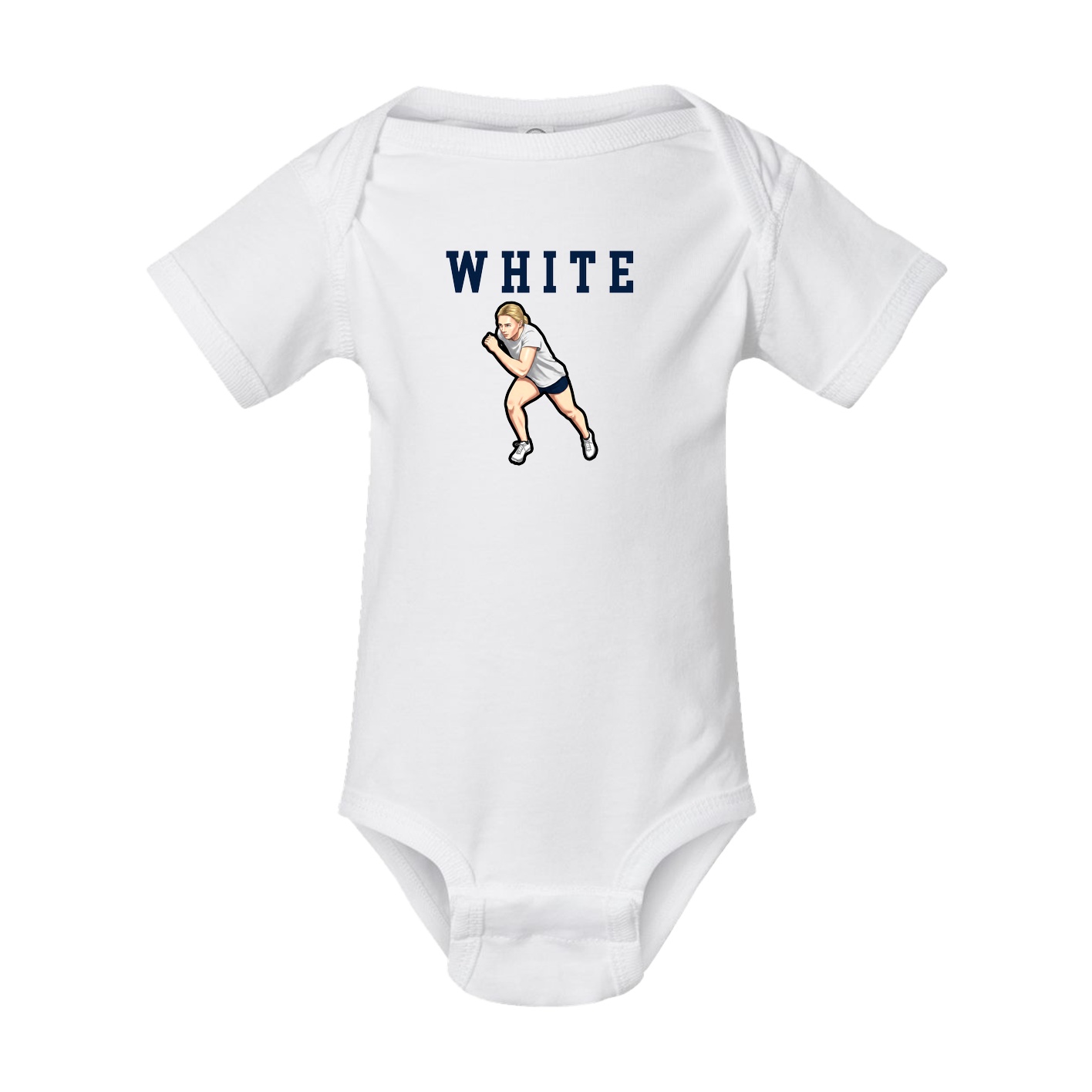 Baby Onesie — Shirsey in White