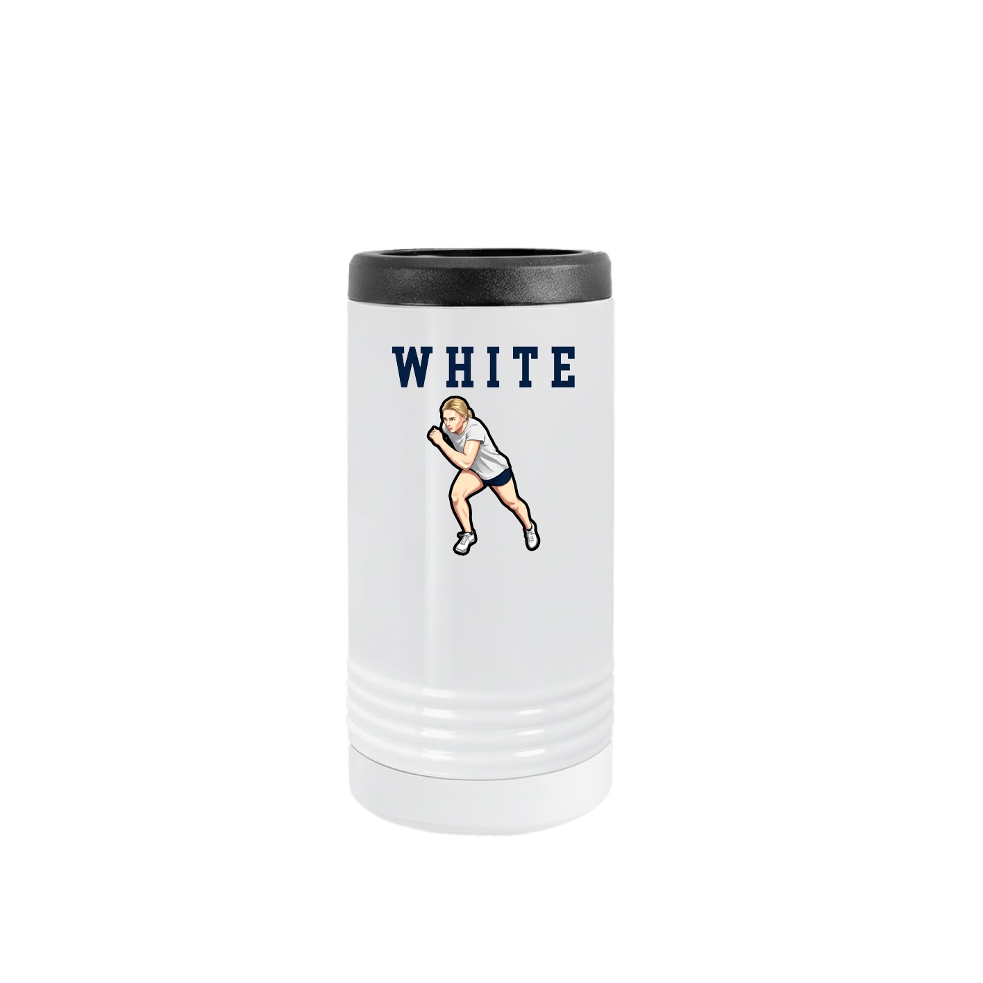 Slim Beverage Holder — Shirsey in White