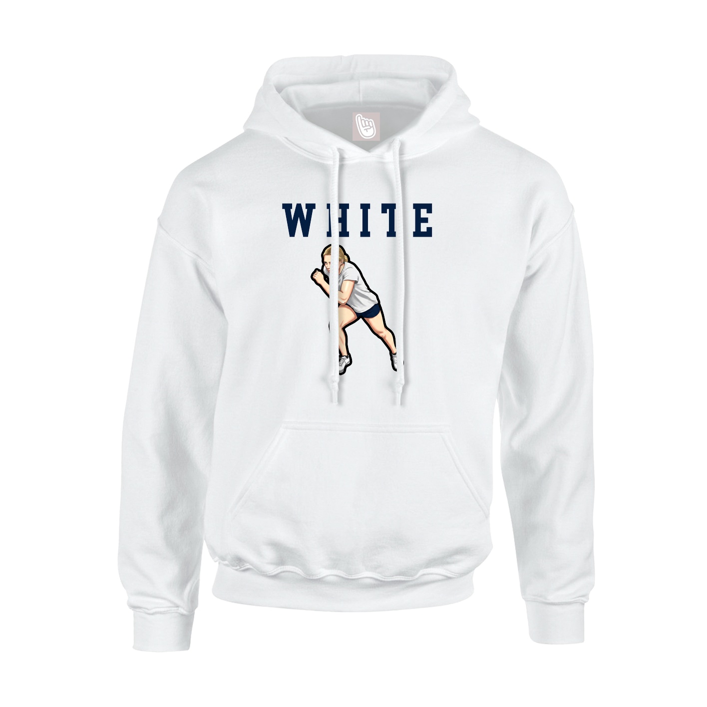 Youth Hoodie — Shirsey in White
