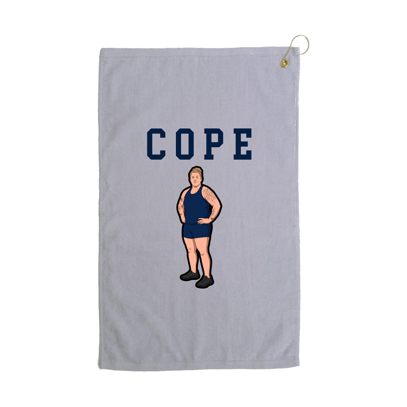 Golf Towel — Shirsey in Grey