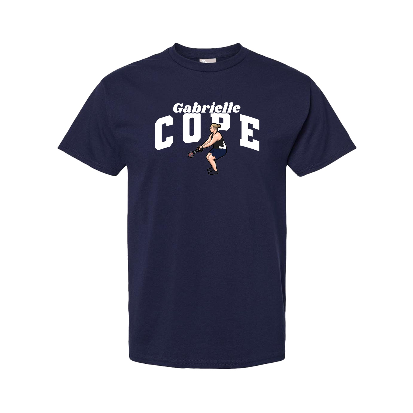 Tee — Signature Arch in Navy