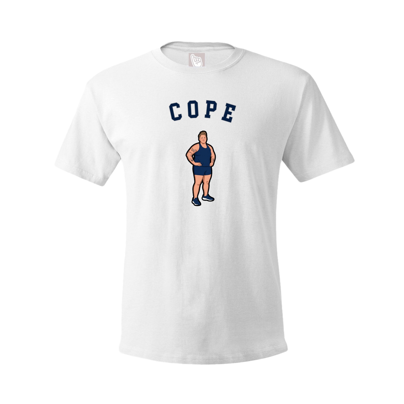 Tee — Shirsey Arch in White