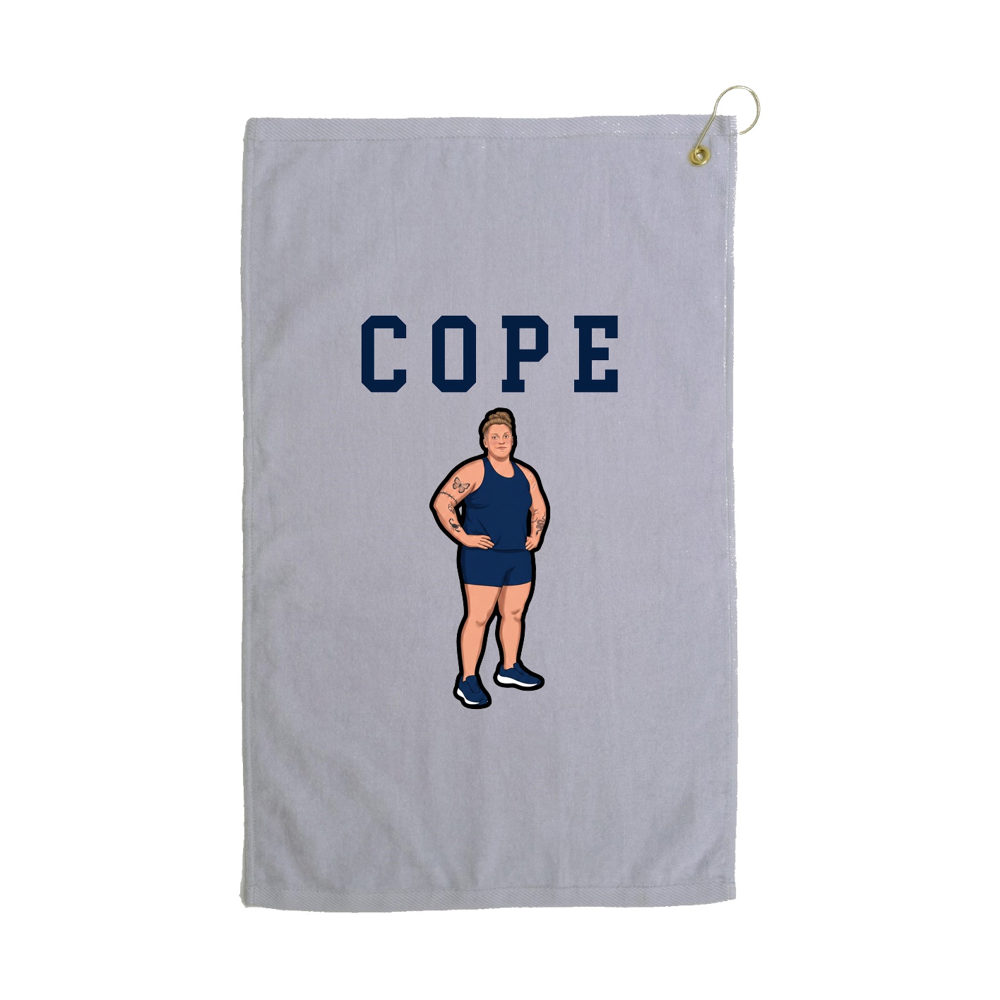 Golf Towel — Shirsey in Grey