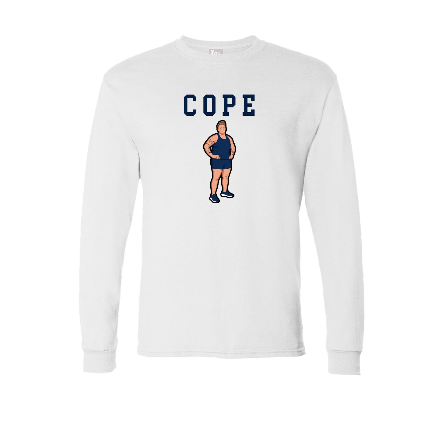 Long Sleeve Tee — Shirsey in White