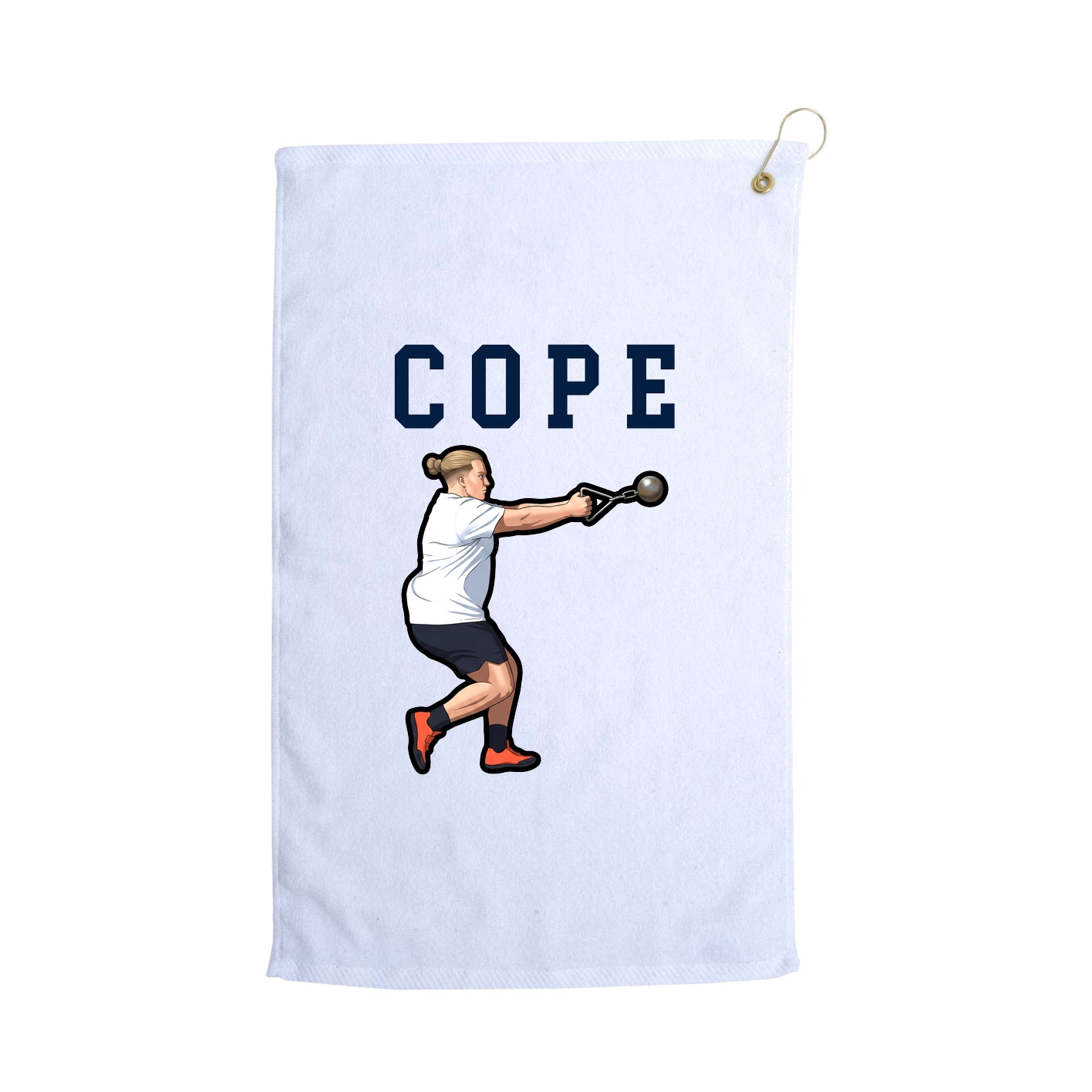 Golf Towel — Shirsey in White
