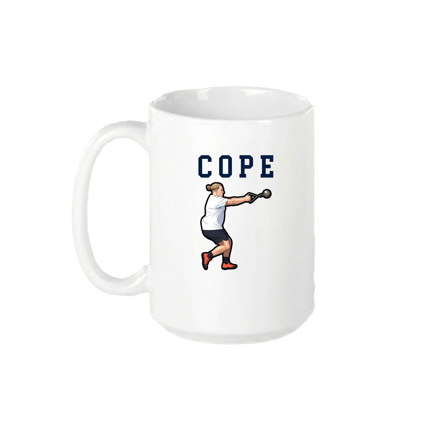 15oz Coffee Mug — Shirsey in White