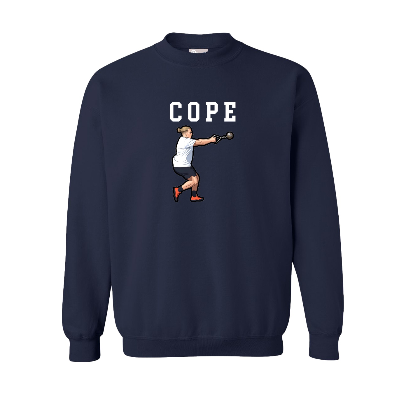 Fleece Crew — Shirsey in Navy