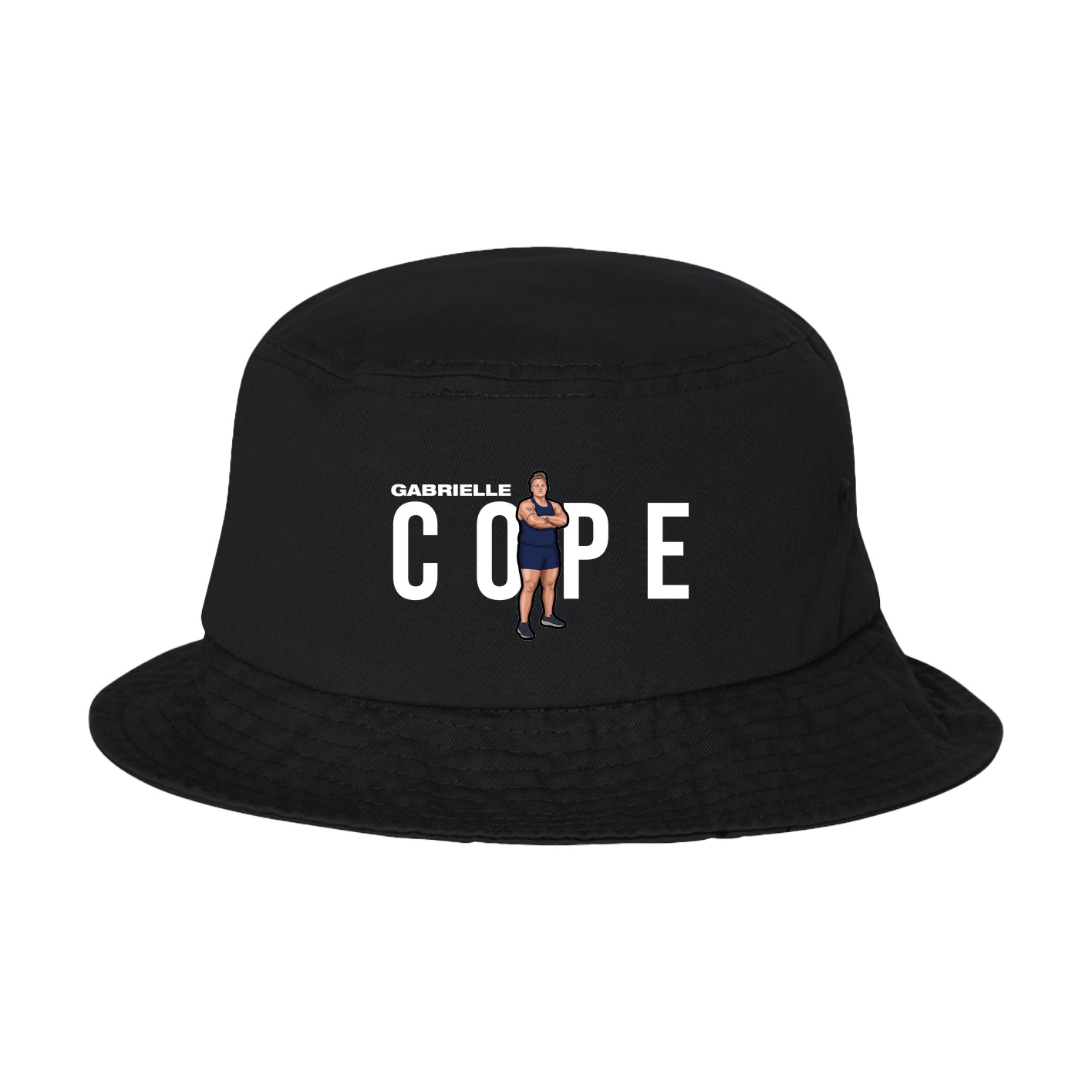 Bucket Cap — Player Name in Black