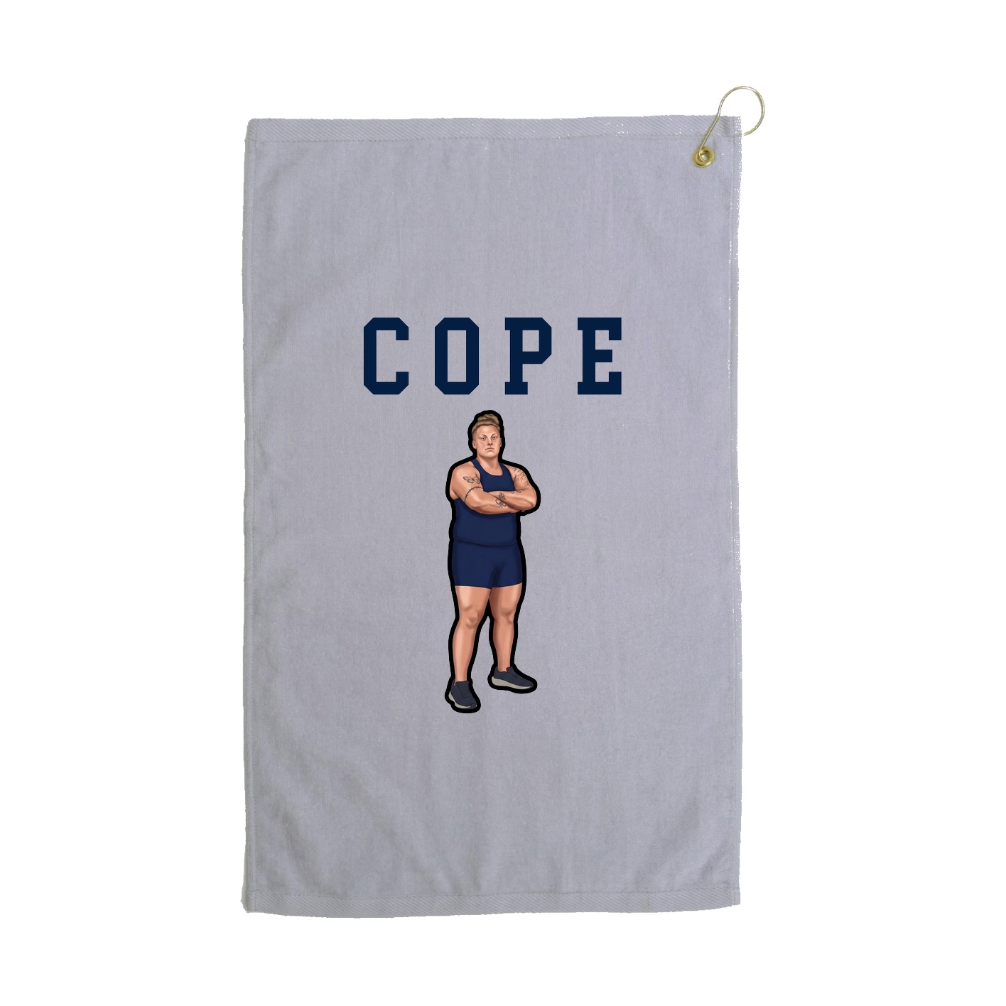 Golf Towel — Shirsey in Grey