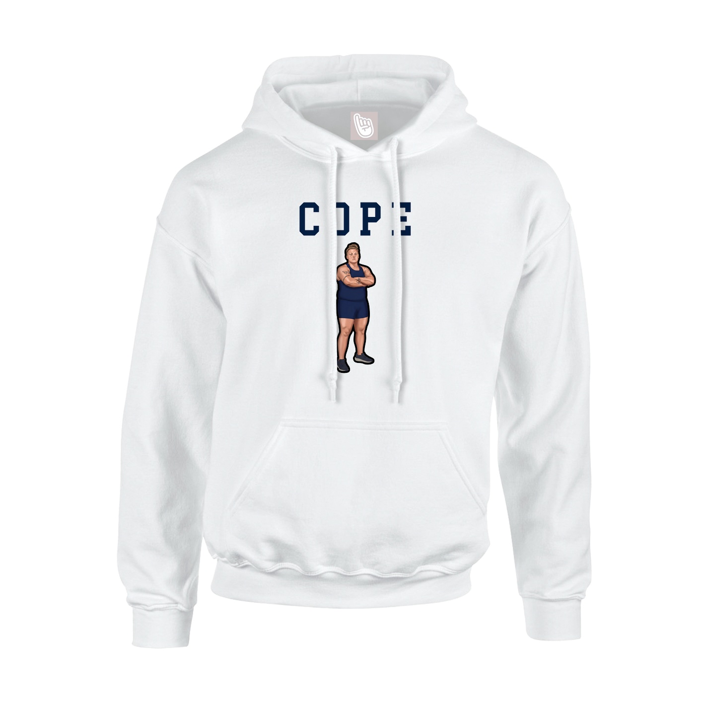 Youth Hoodie — Shirsey in White