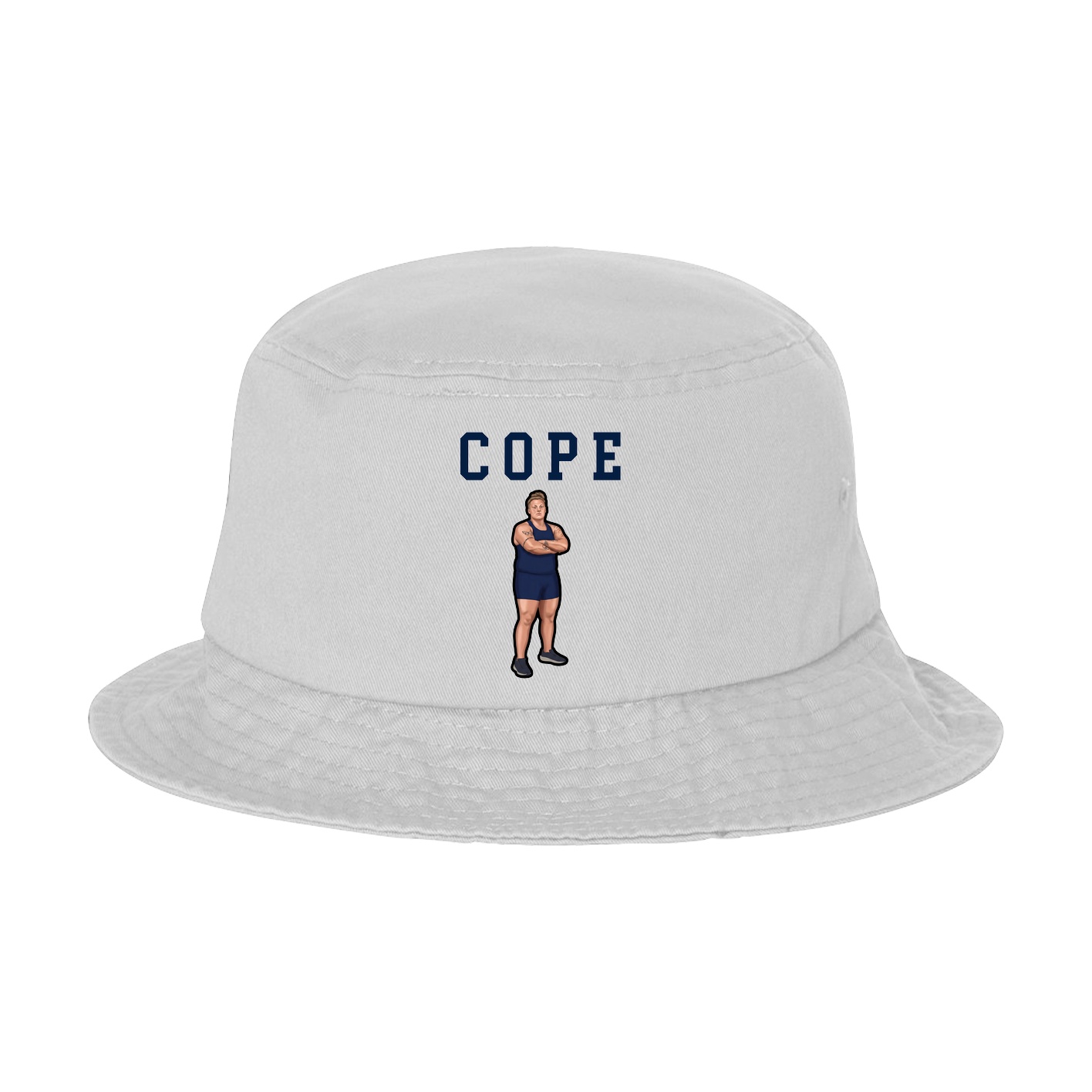 Bucket Cap — Shirsey in White