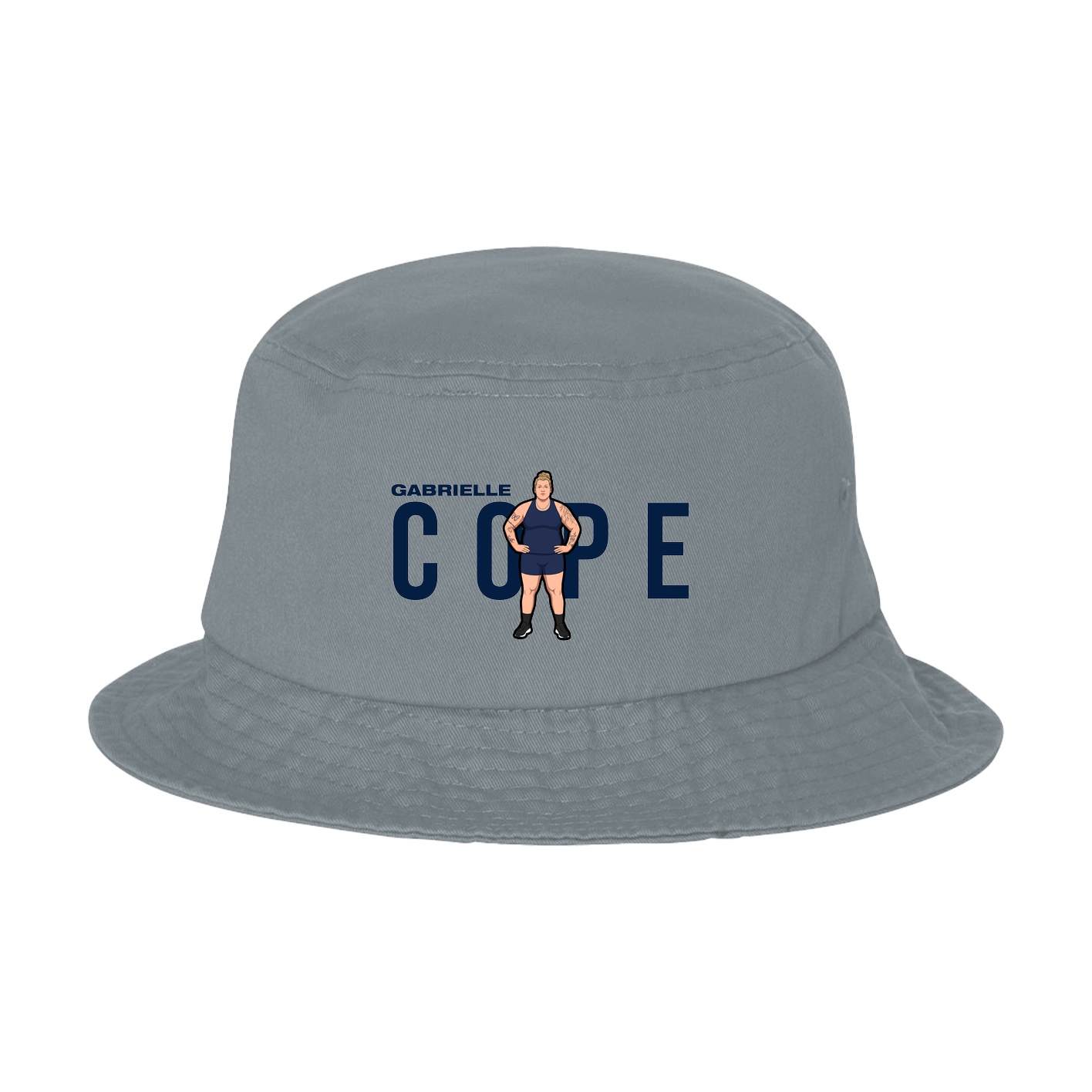 Bucket Cap — Player Name in Grey