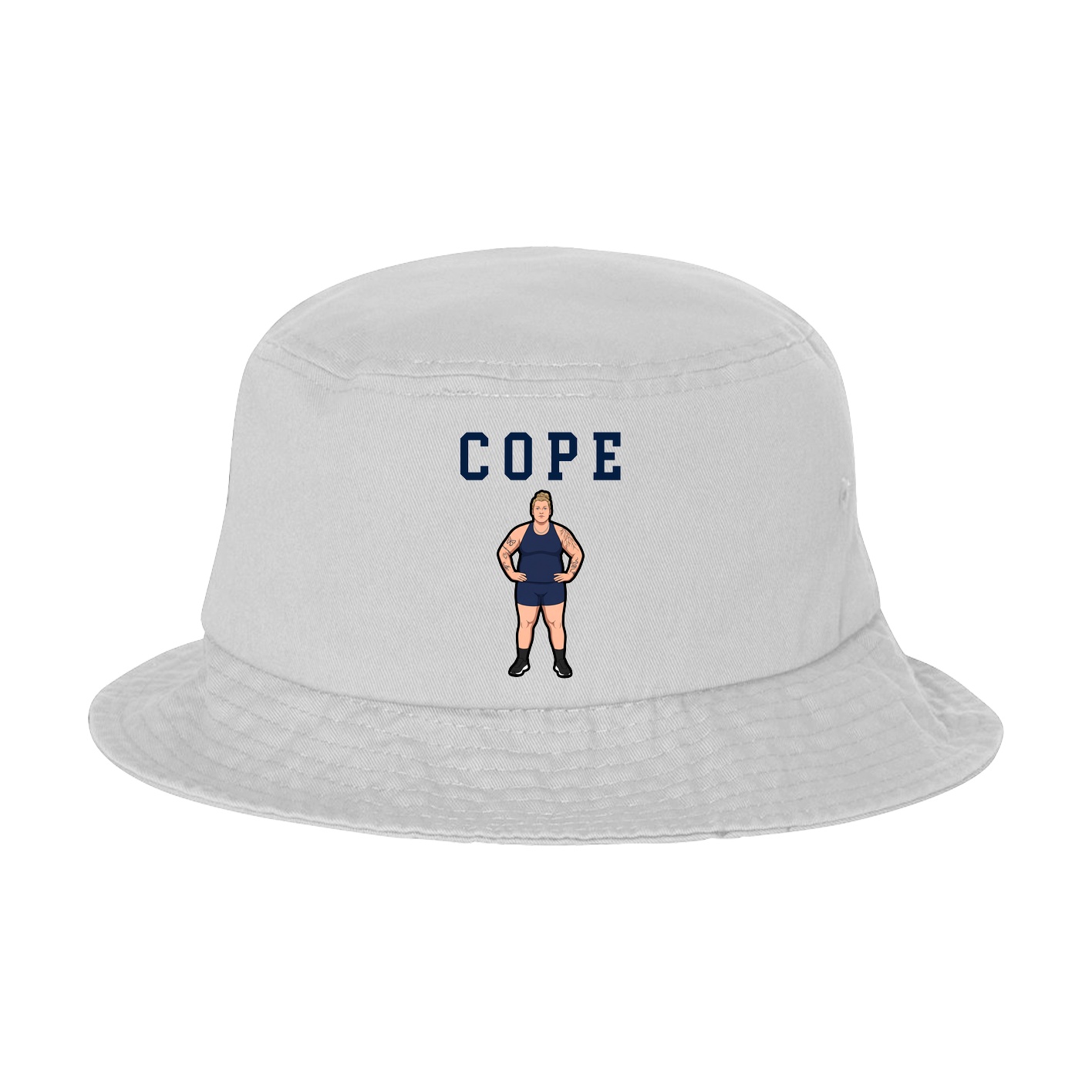 Bucket Cap — Shirsey in White