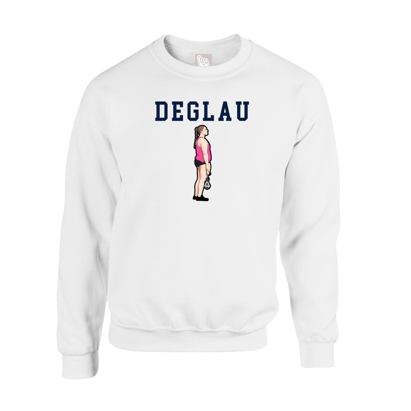 Fleece Crew — Shirsey in White