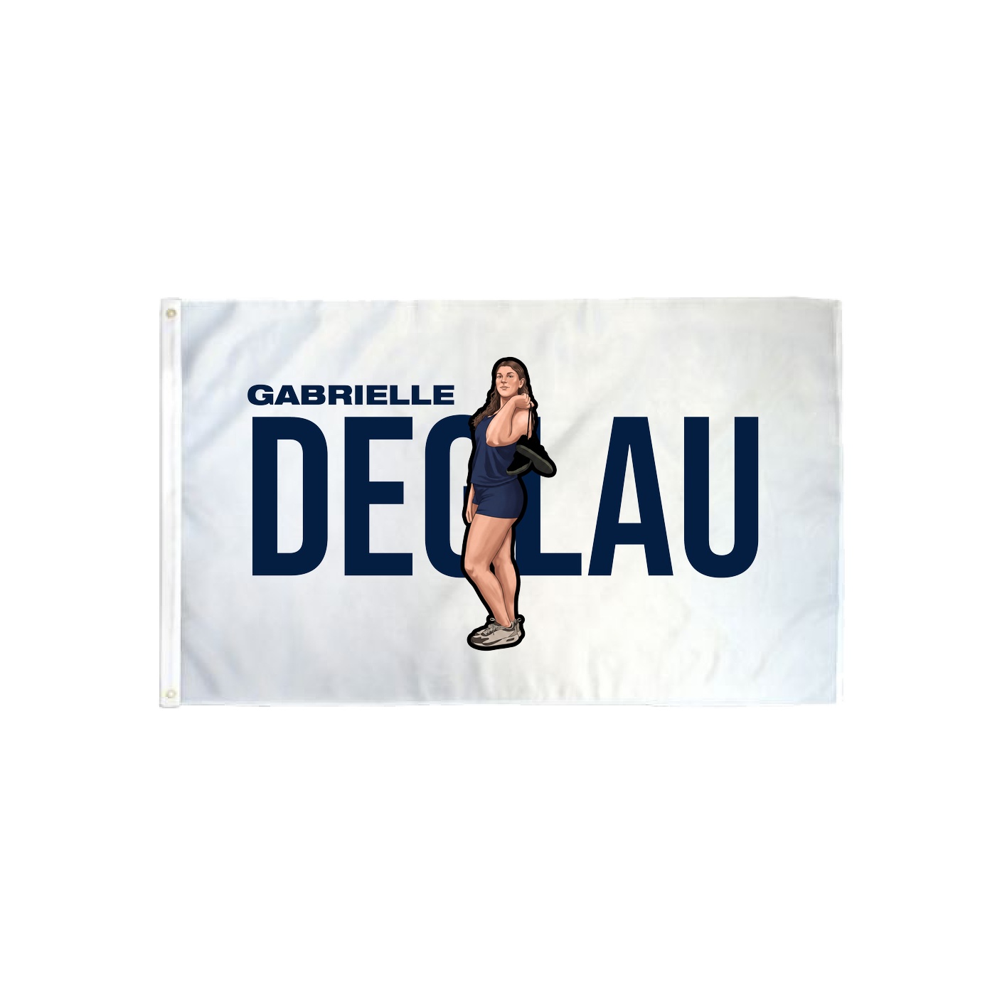 3x5 Flag — Player Name in Classic