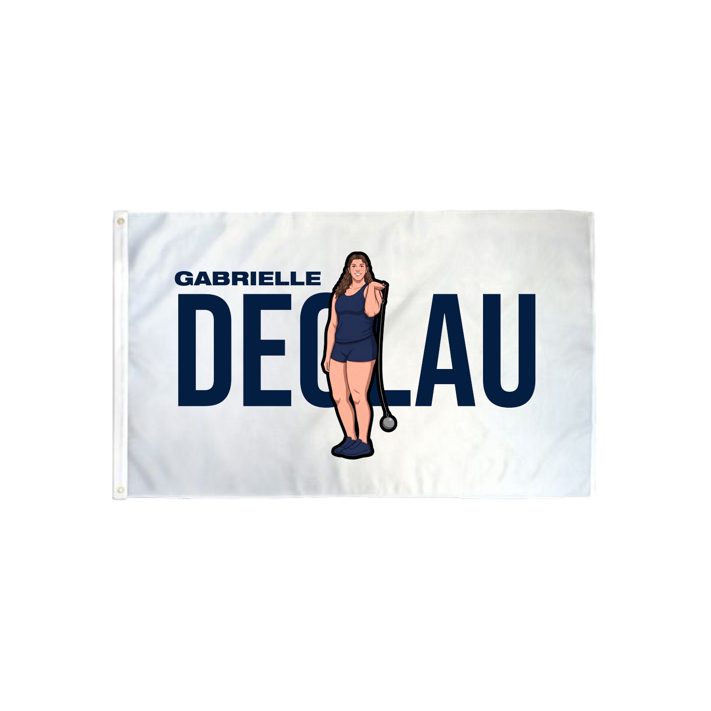 3x5 Flag — Player Name in Classic