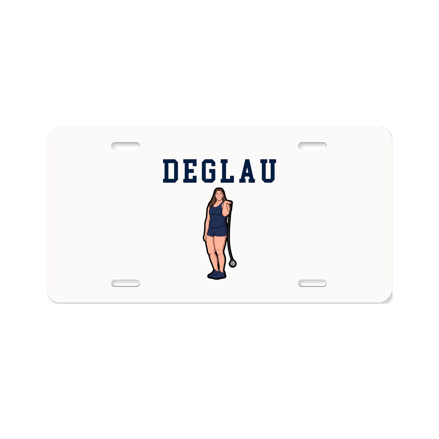 License Plate — Shirsey in Classic