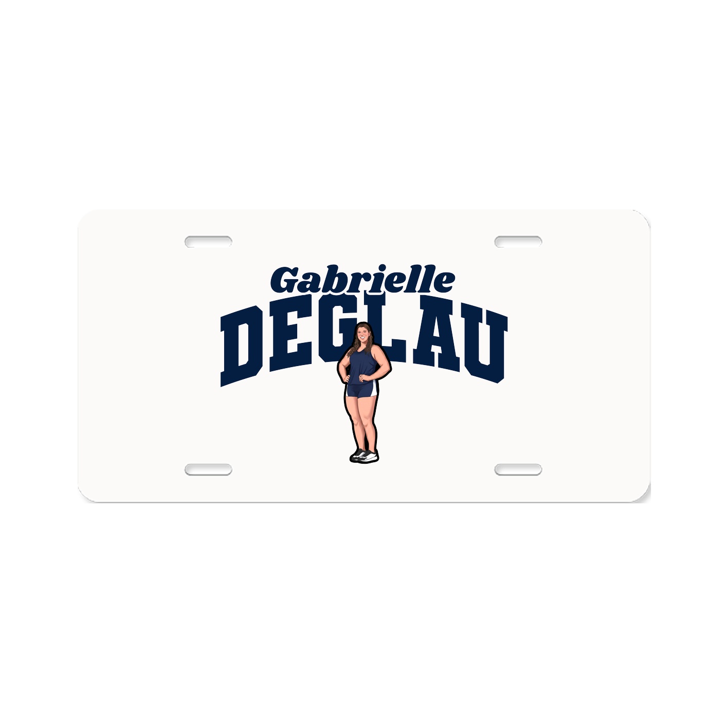 License Plate — Signature Arch in Classic