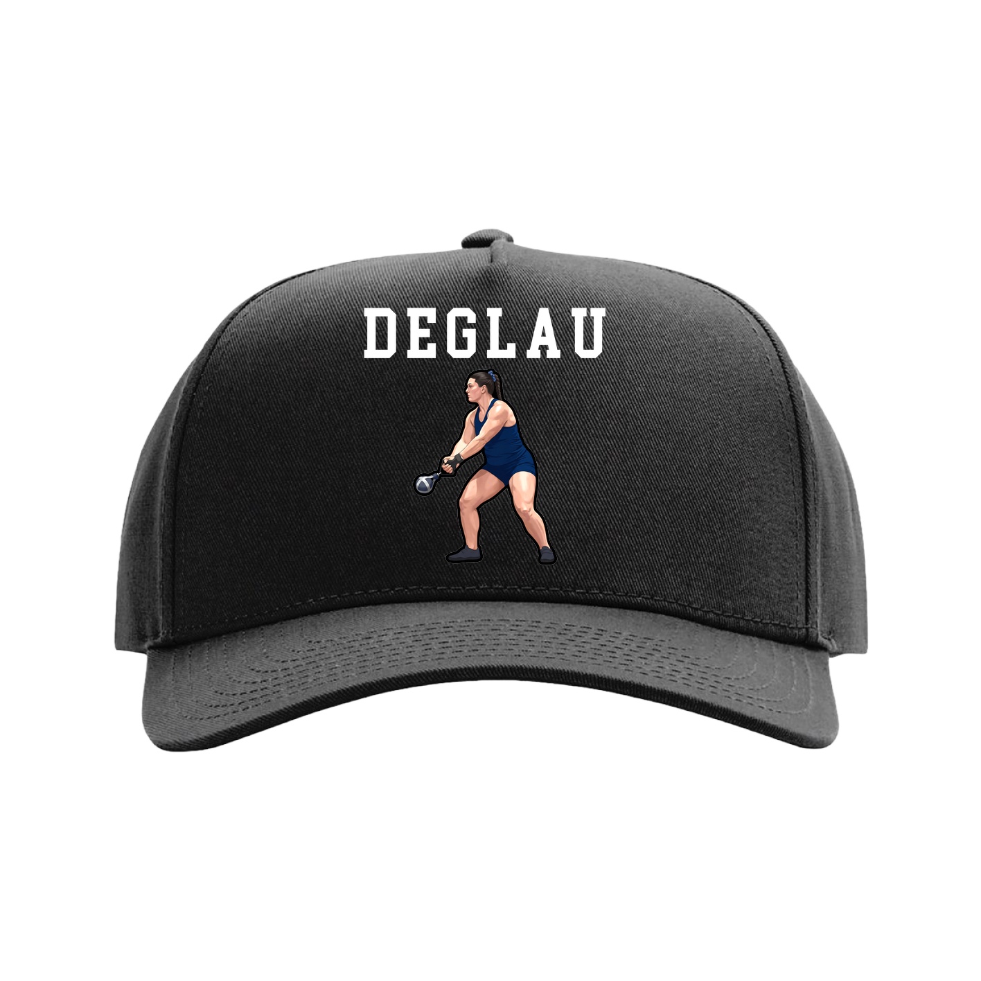 Full Fabric Five-Panel Champ Cap