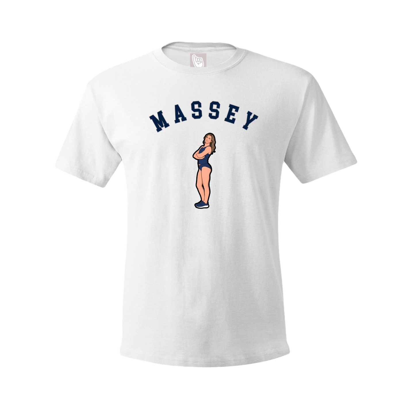 Youth Tee — Shirsey Arch in White