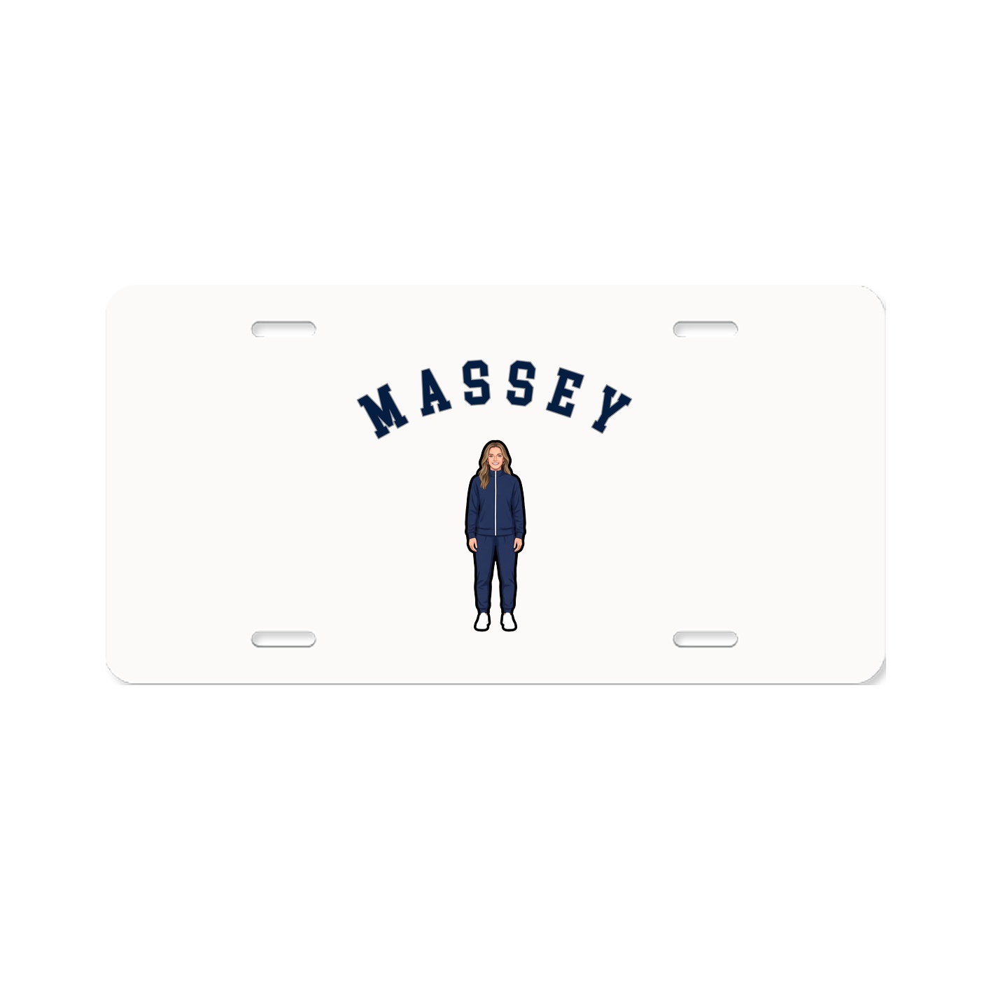 License Plate — Shirsey Arch in Classic