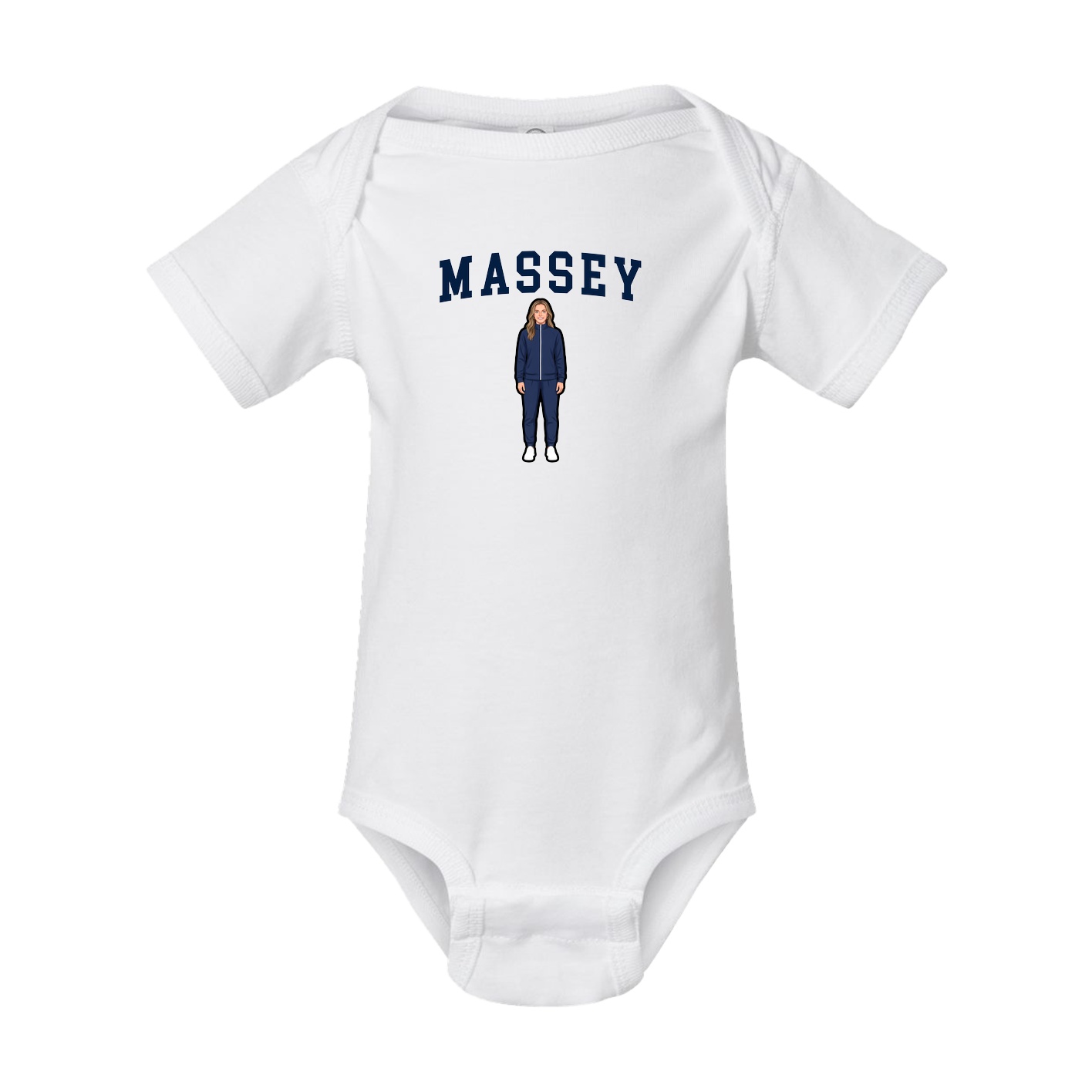 Baby Onesie — Shirsey in White