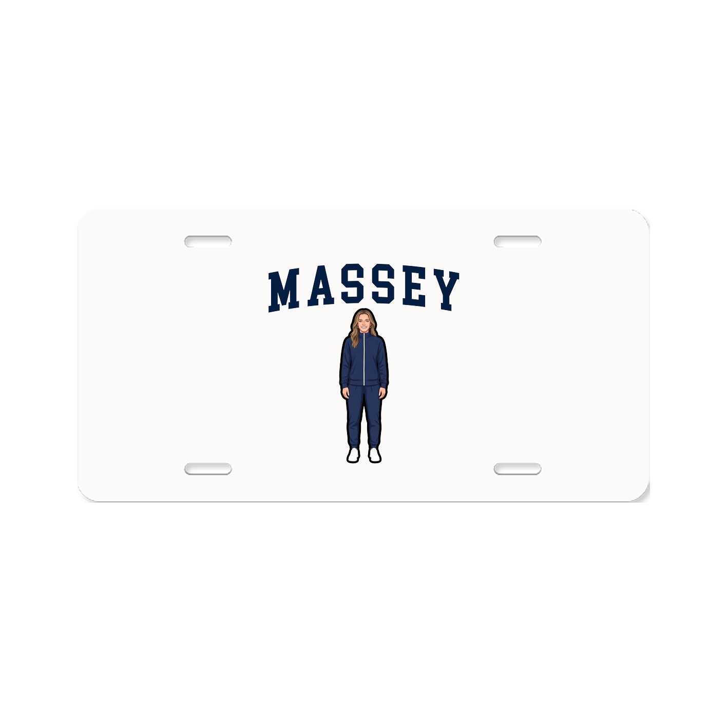 License Plate — Shirsey in Classic