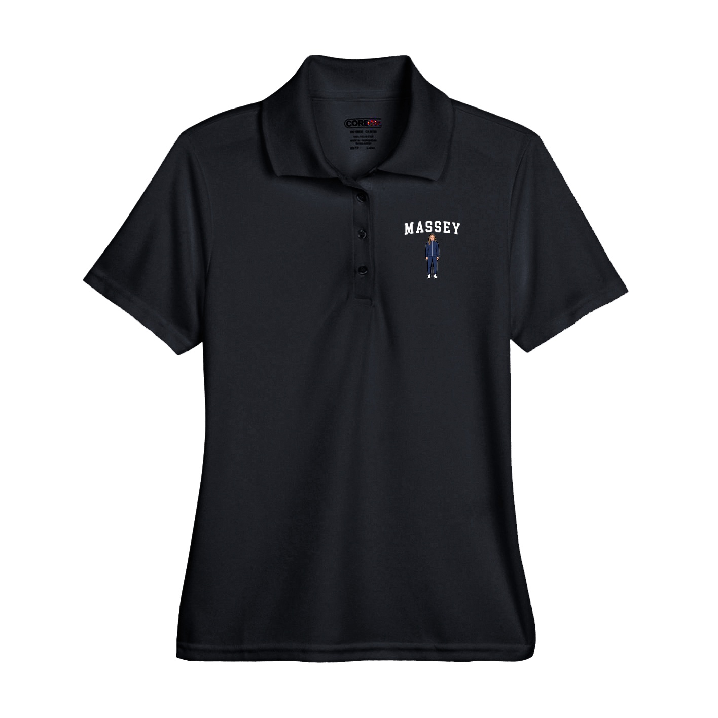 Performance Polo — Shirsey in Black
