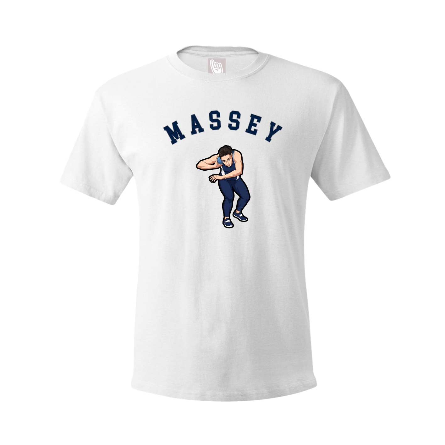 Tee — Shirsey Arch in White