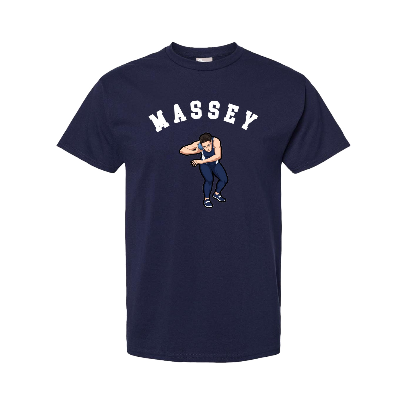 Youth Tee — Shirsey Arch in Navy