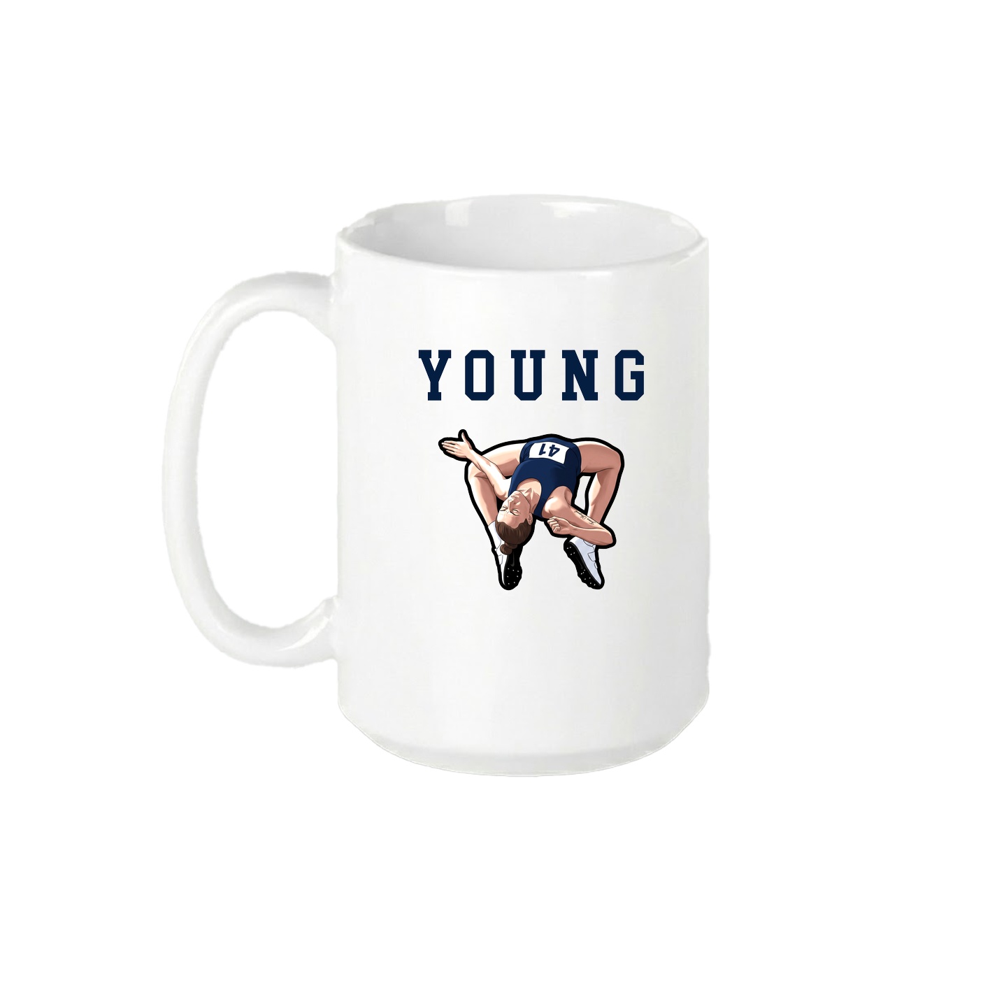 15oz Coffee Mug — Shirsey in White
