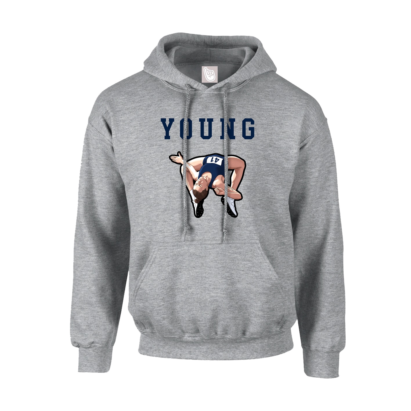 Youth Hoodie — Shirsey in Grey