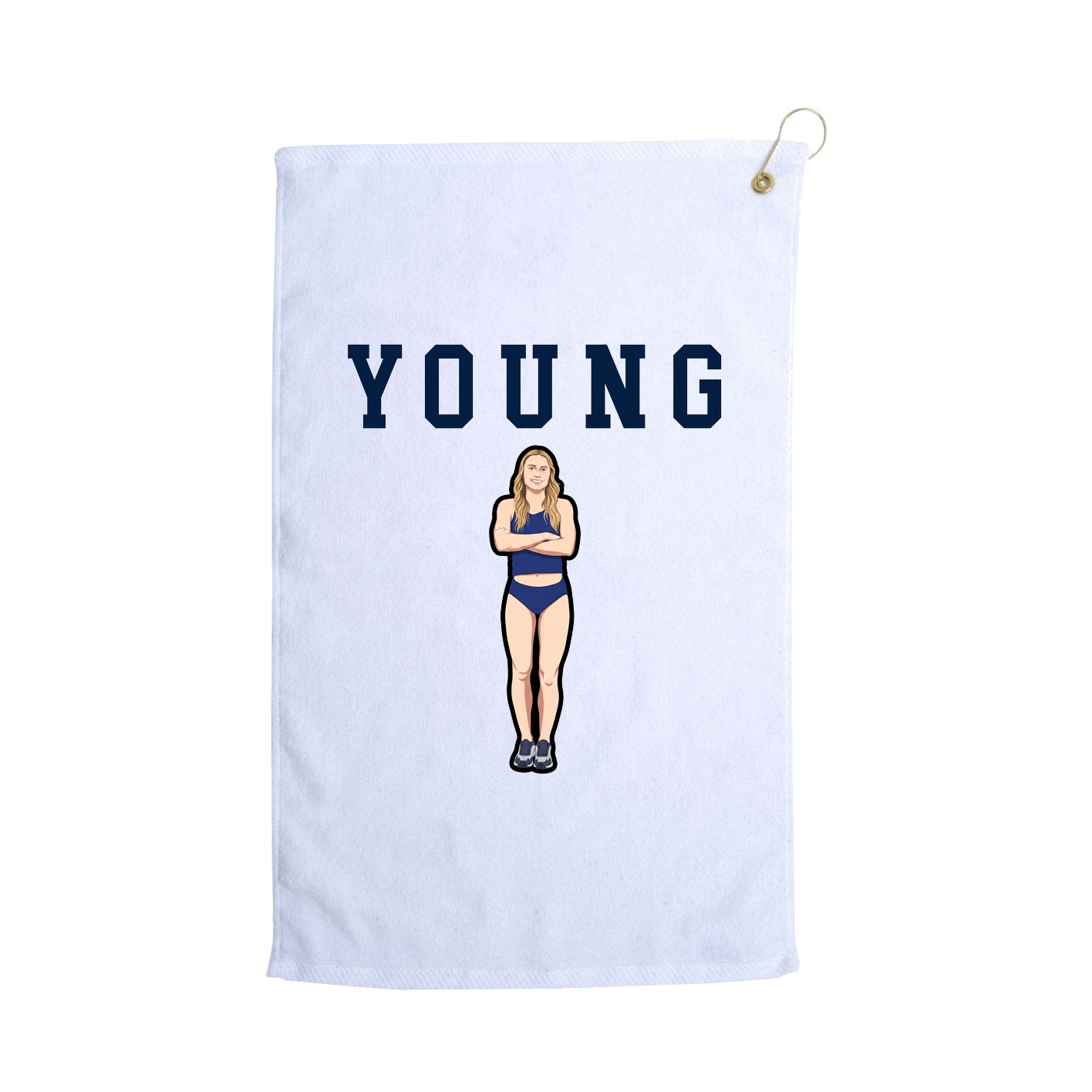 Golf Towel — Shirsey in White
