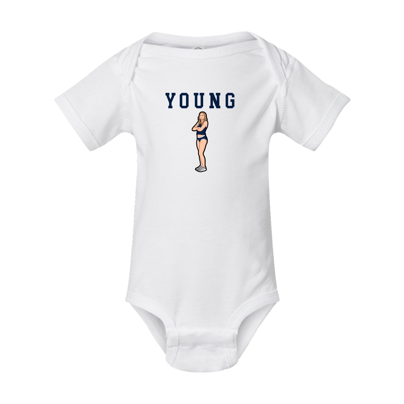 Baby Onesie — Shirsey in White