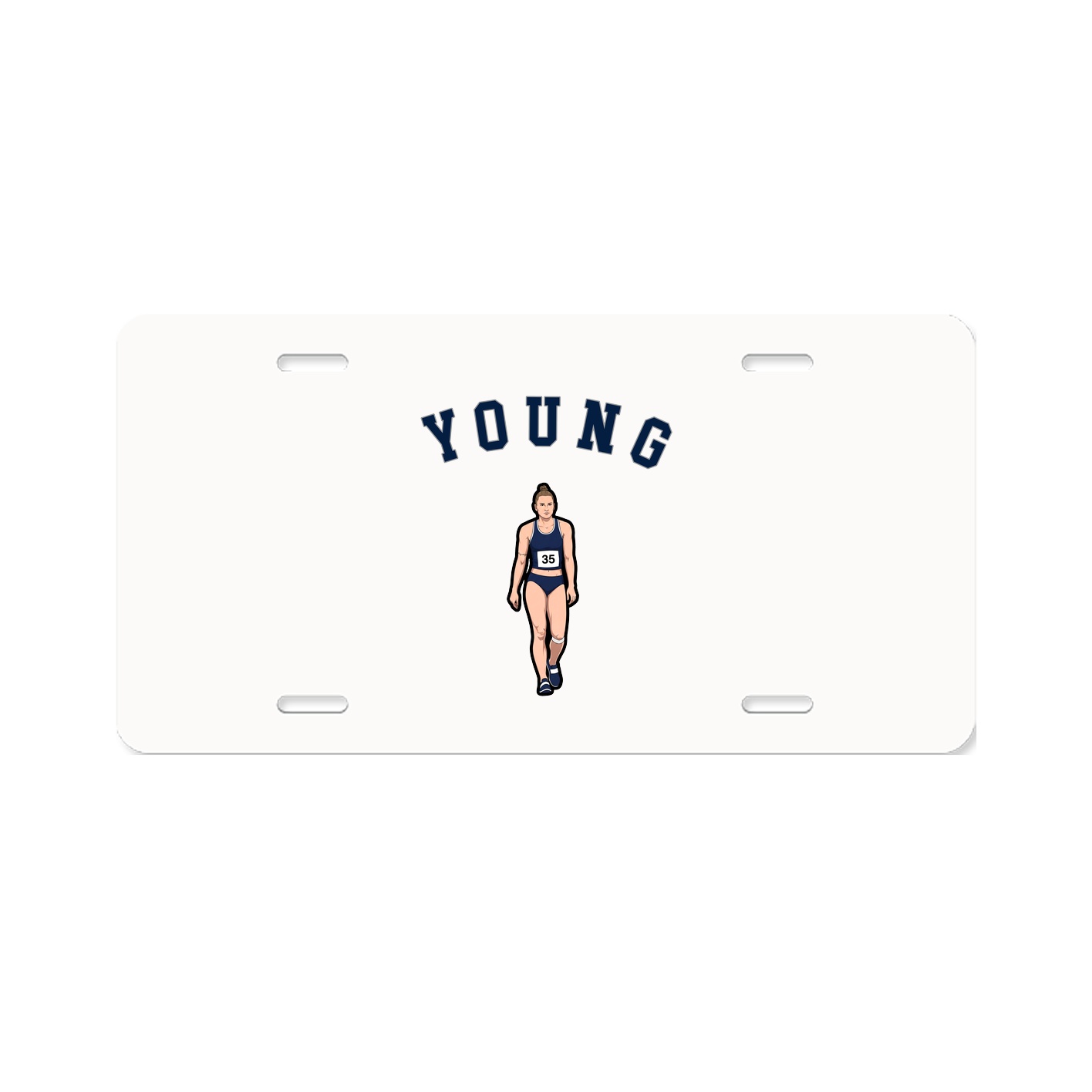 License Plate — Shirsey Arch in Classic
