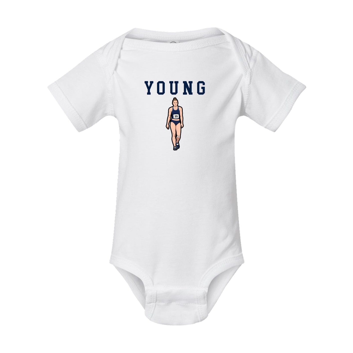 Baby Onesie — Shirsey in White