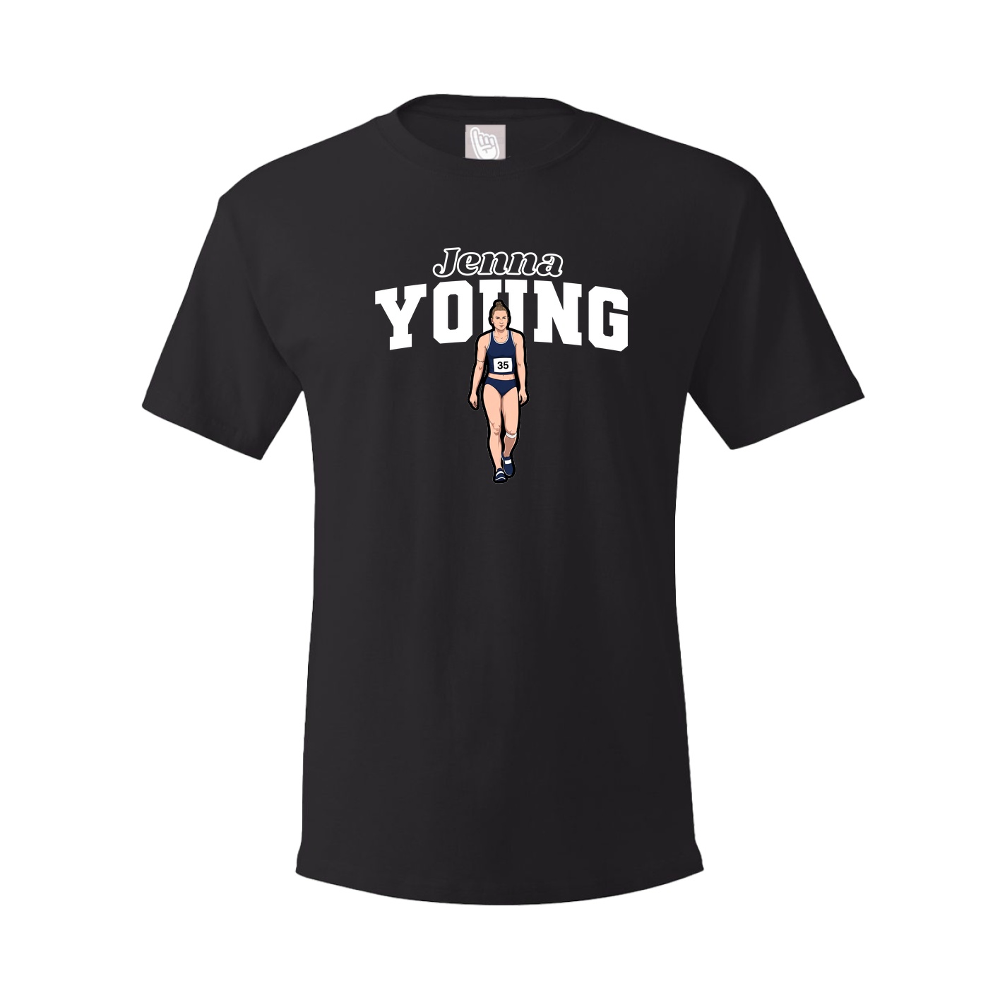 Tee — Name Arch in Black