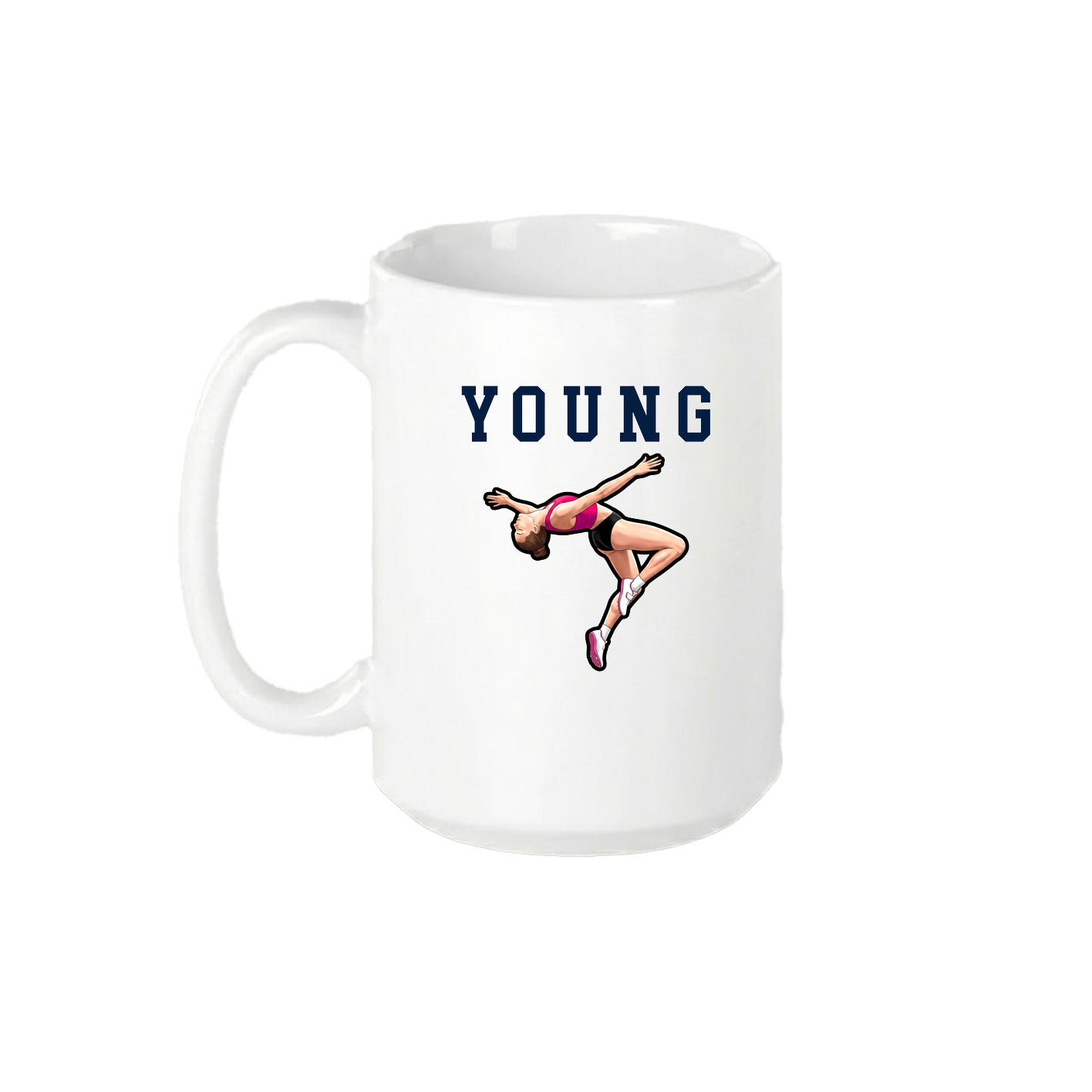 15oz Coffee Mug — Shirsey in White