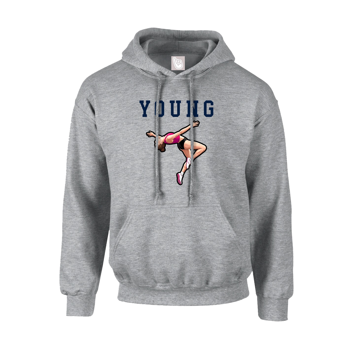 Hoodie — Shirsey in Grey