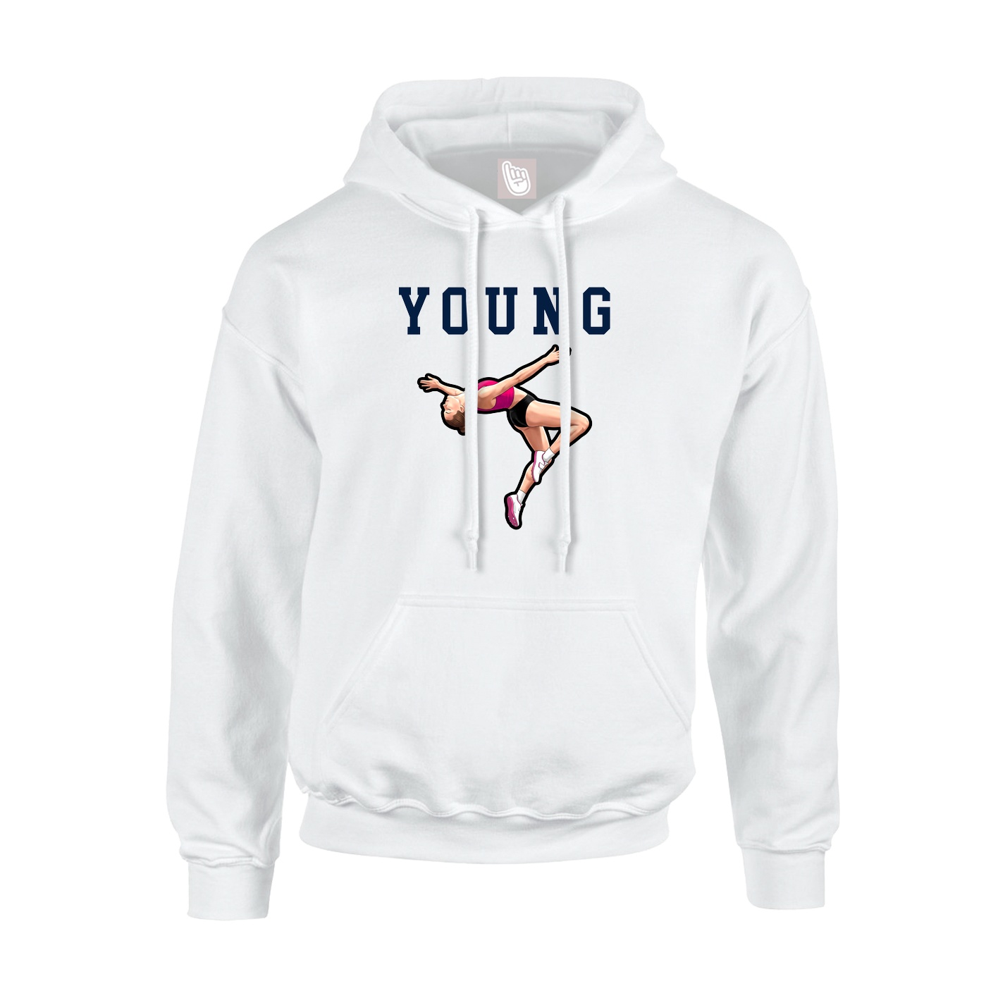 Youth Hoodie — Shirsey in White