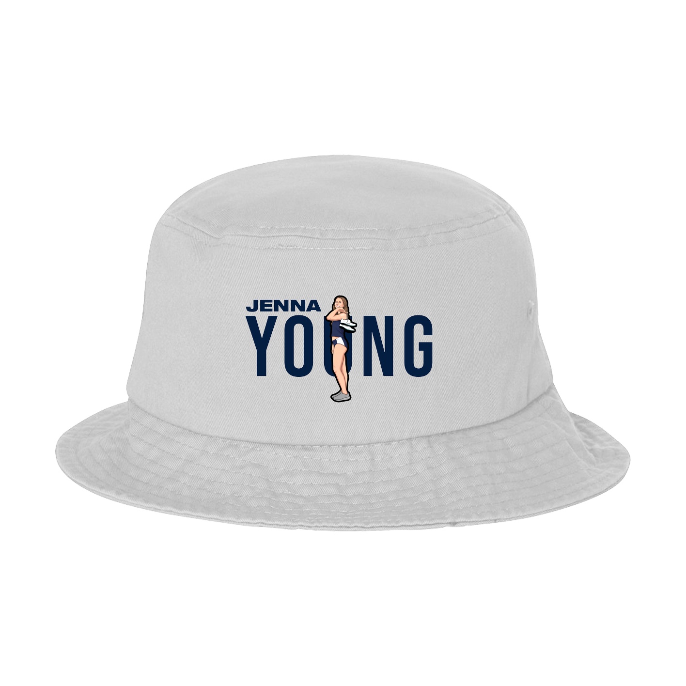 Bucket Cap — Player Name in White