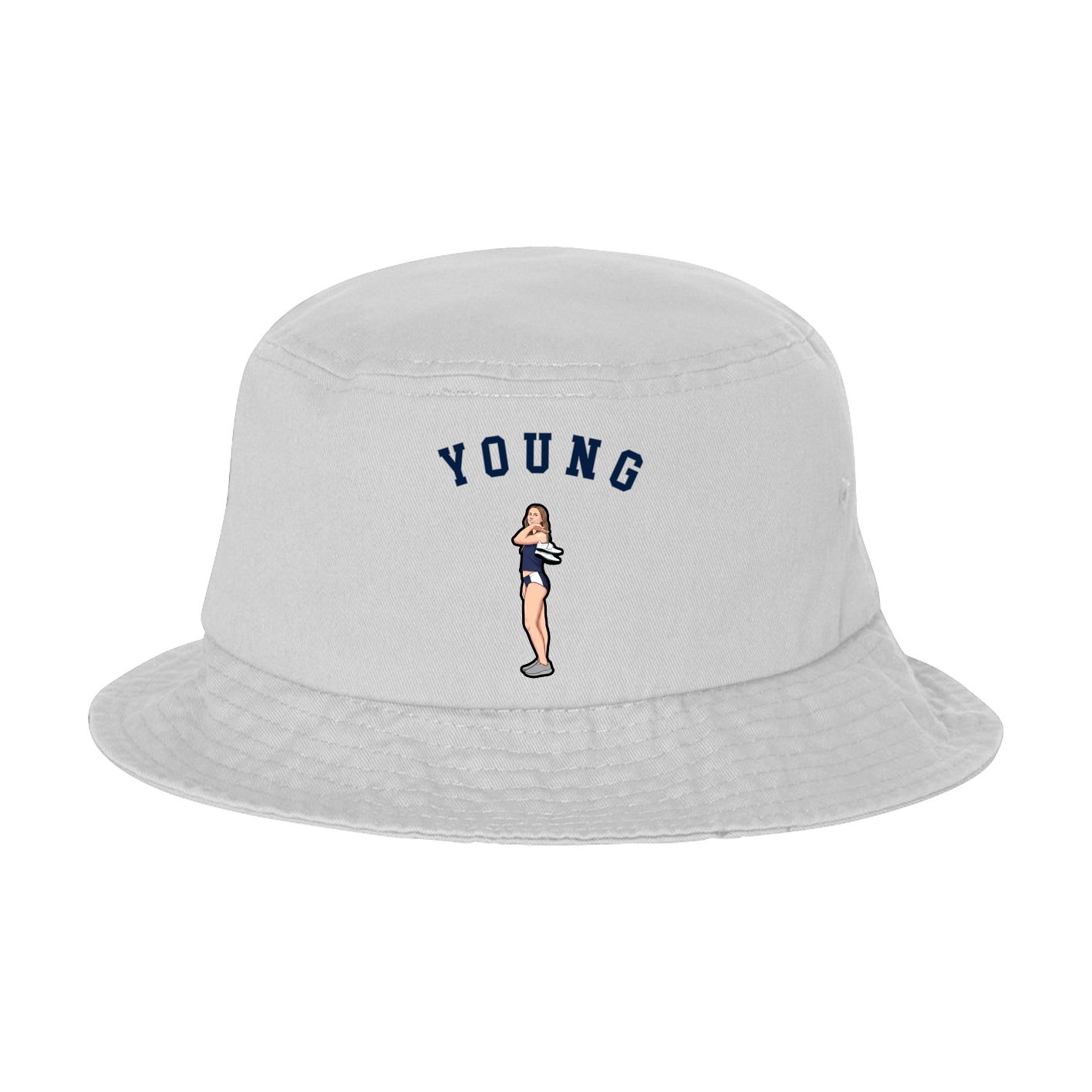 Bucket Cap — Shirsey Arch in White