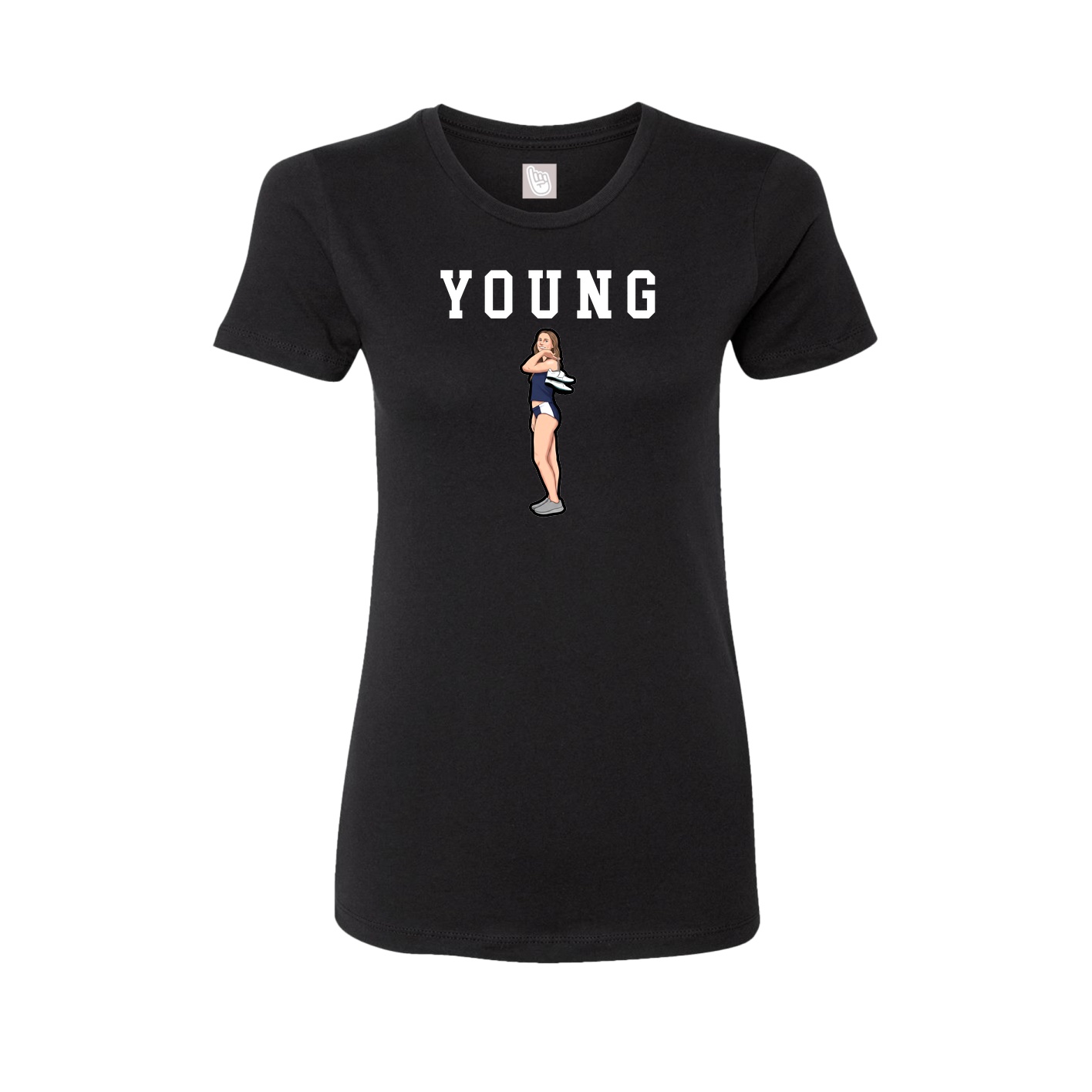 Womens Tee — Shirsey in Black