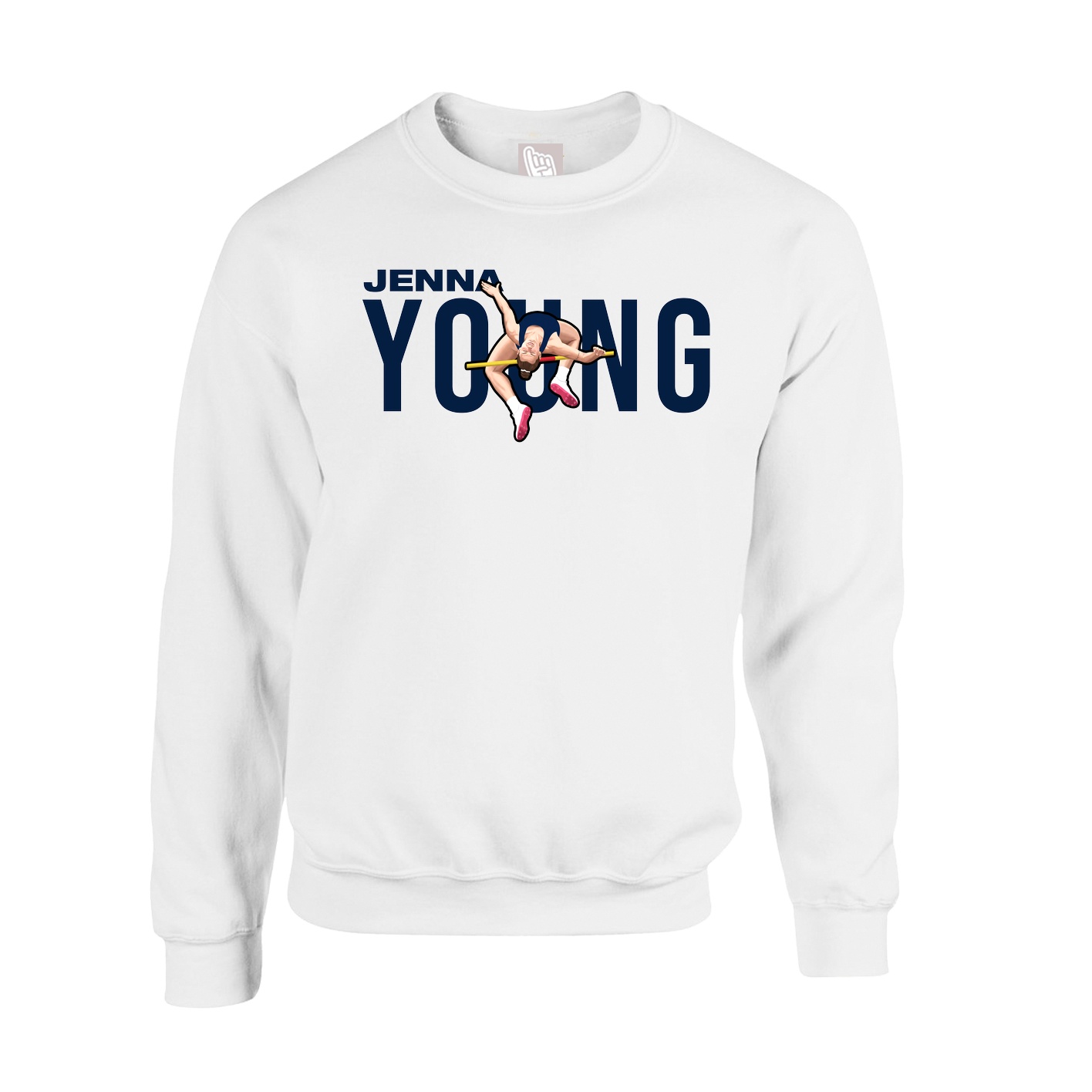 Fleece Crew — Player Name in White
