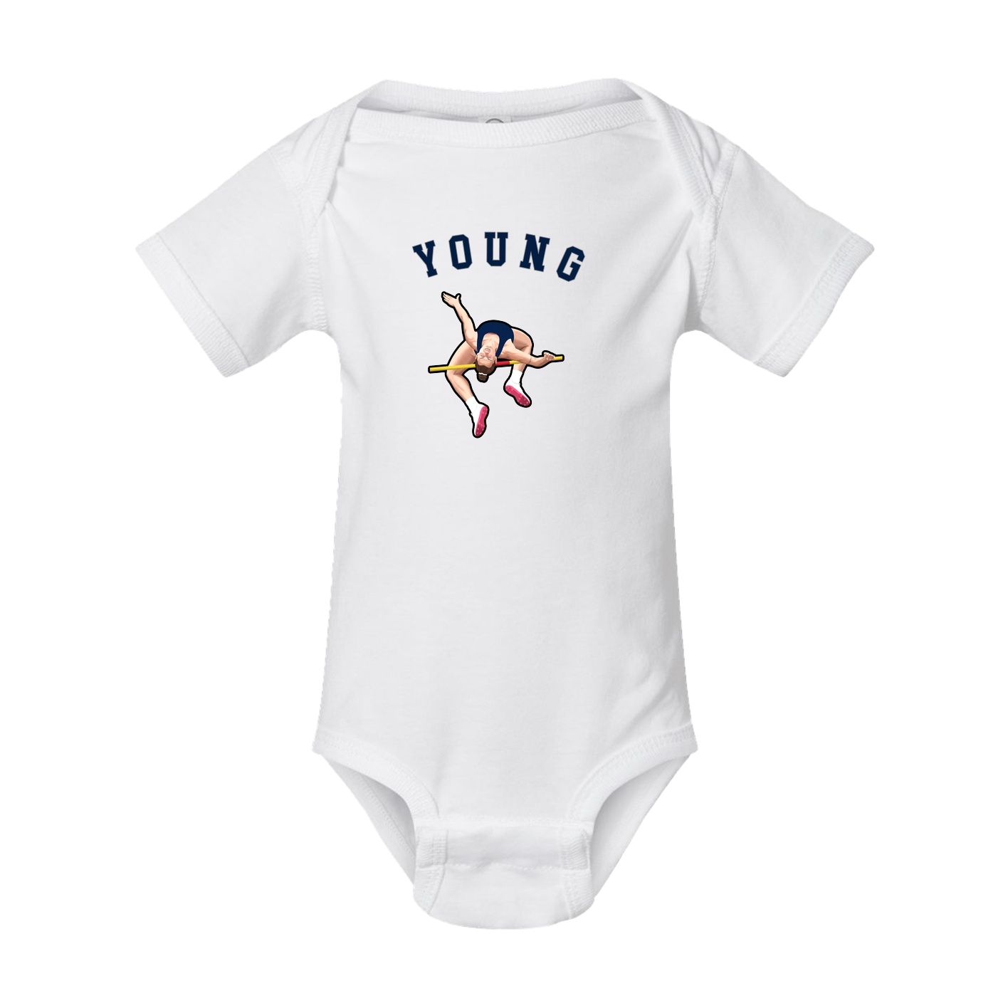 Baby Onesie — Shirsey Arch in White