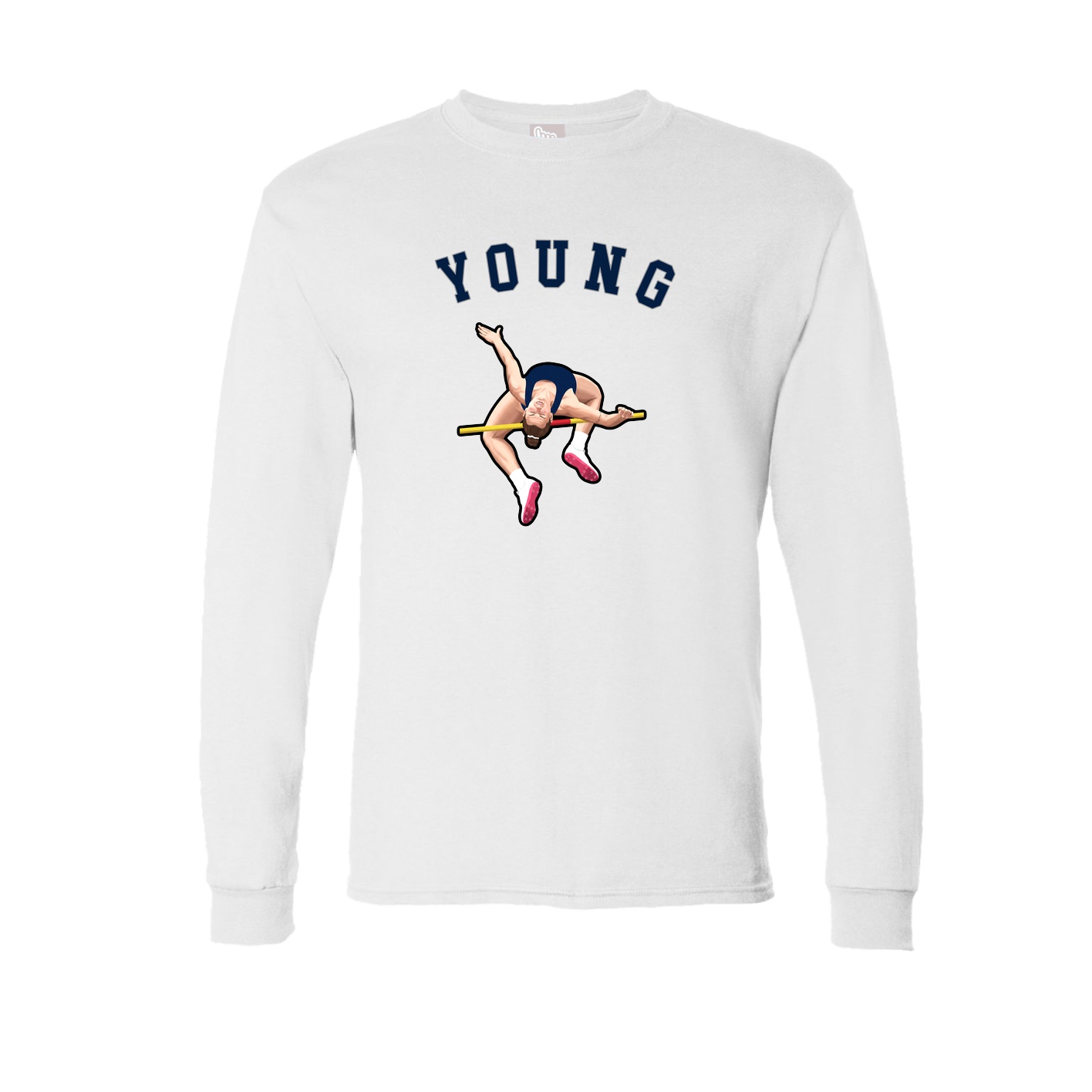Long Sleeve Tee — Shirsey Arch in White
