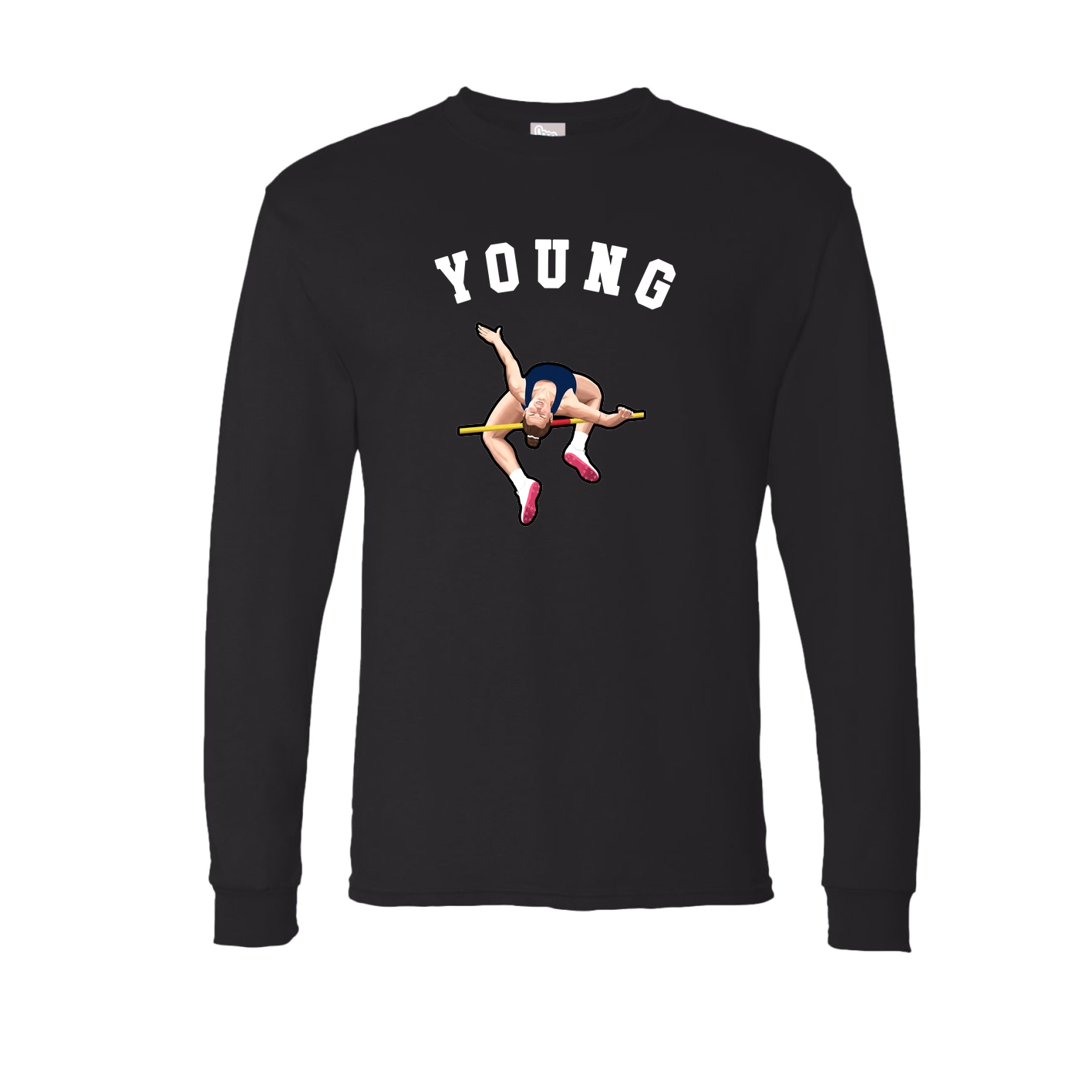 Long Sleeve Tee — Shirsey Arch in Black