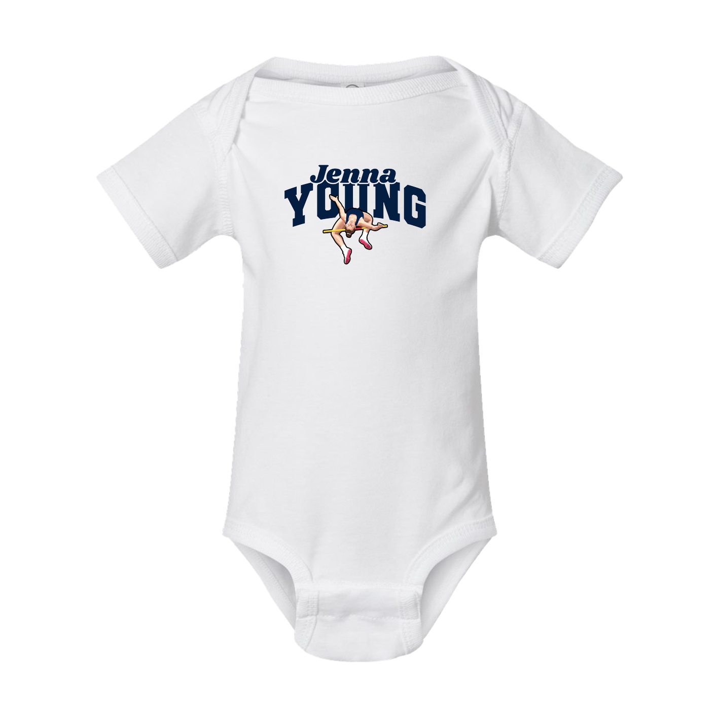 Baby Onesie — Signature Arch in White