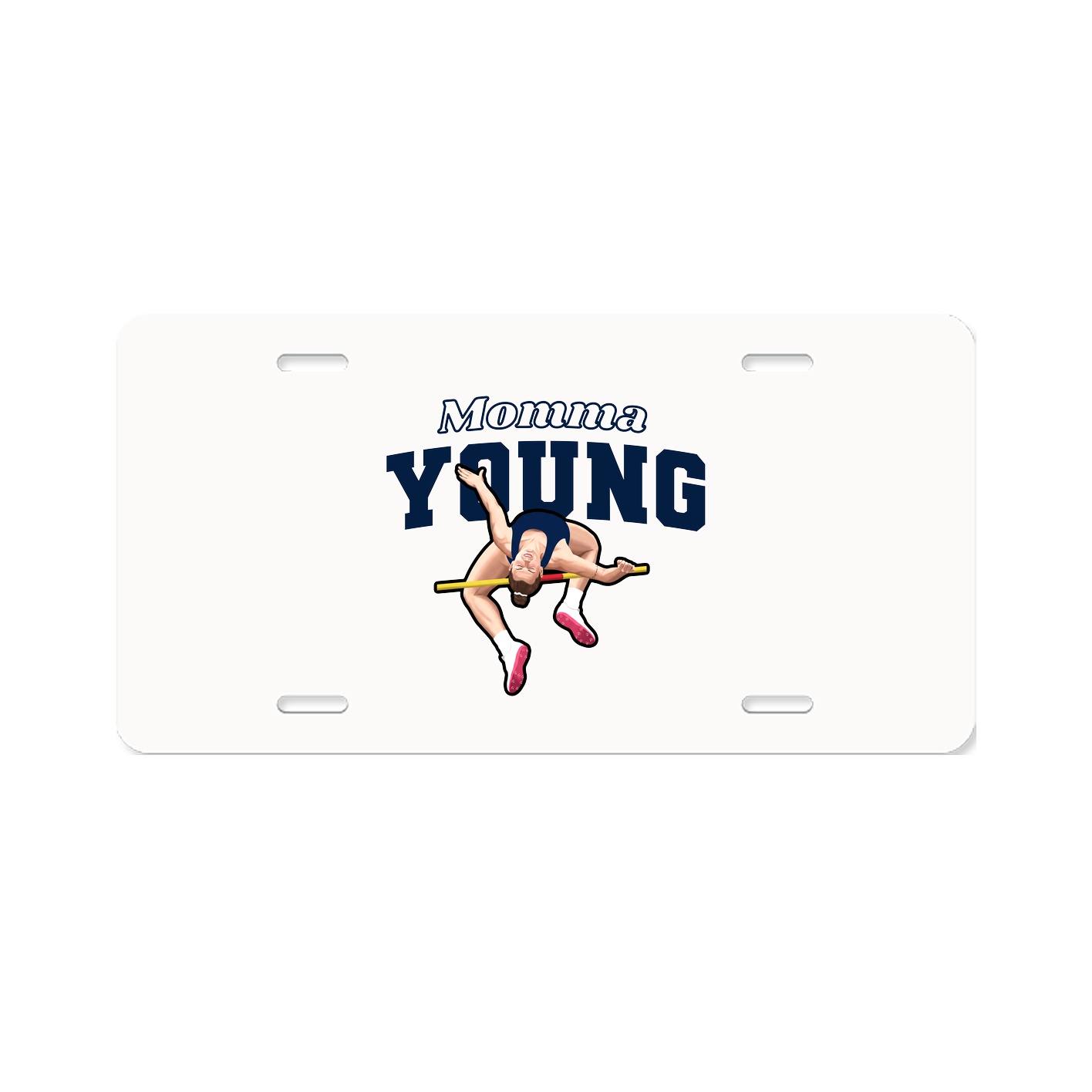 License Plate — Mothers Day Block in Classic